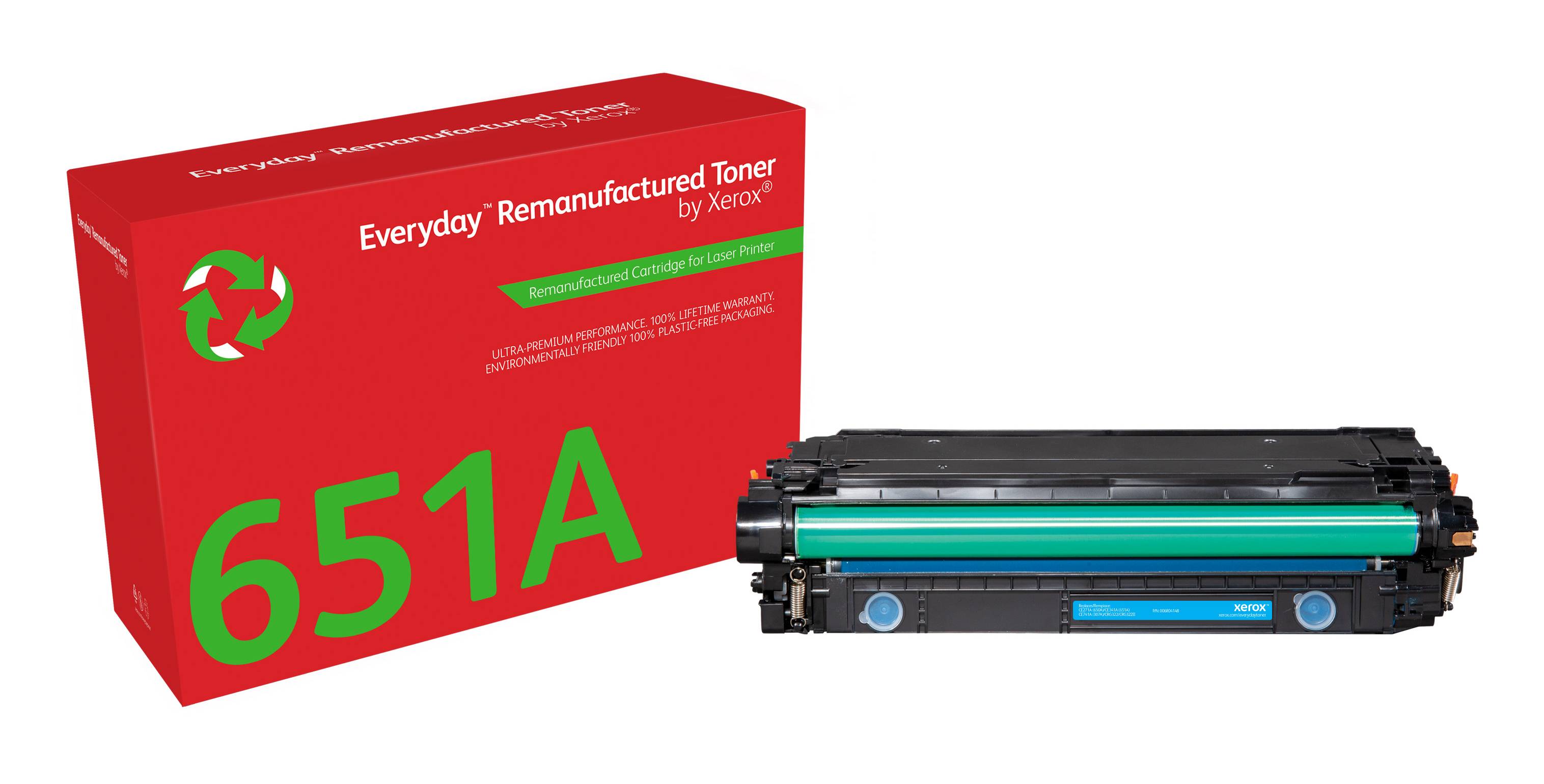 Rca Informatique - Image du produit : TONER CYAN CARTRIDGE EQUIVALENT TO HP 651A/650A/307A