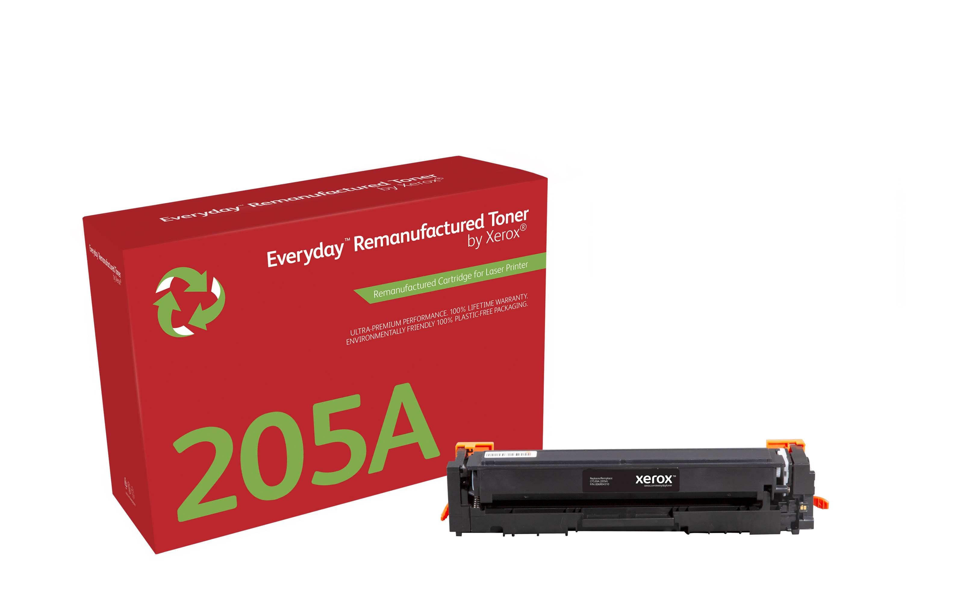 Rca Informatique - Image du produit : XEROX BLACK TONER CARTRIDGE EQUIVALENT TO HP 205A (CF530A) F