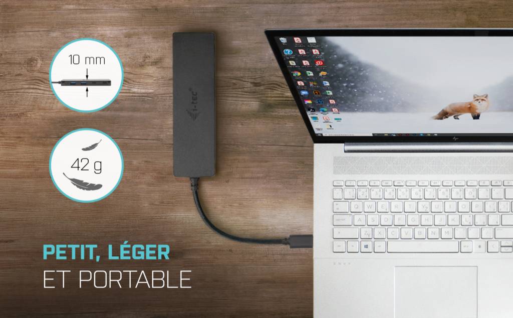 Rca Informatique - image du produit : I-TEC USB-C HUB 2+2X USB-C/A USB-C METAL HUB 2XUSB-C 2XUSB-A