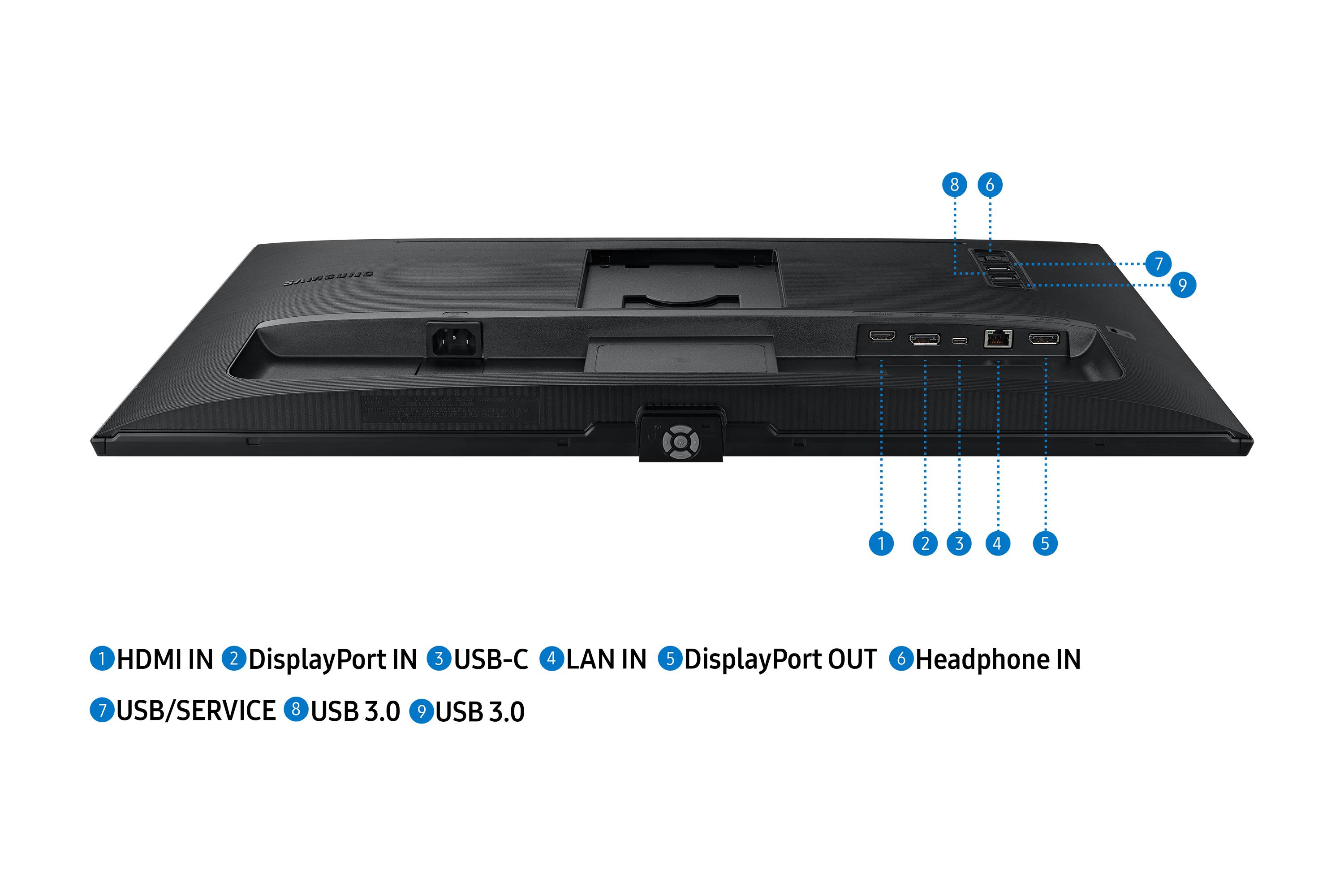 Rca Informatique - image du produit : LS27A60PUUUXEN 27IN IPS QHD 300CD/5MS/HDMI/DP/3USB/USB-C/HAS