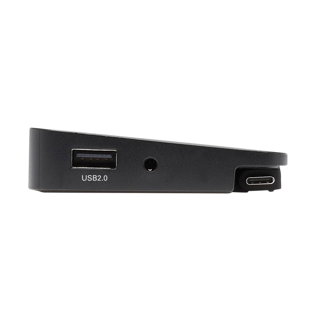 Rca Informatique - image du produit : TRIPLE-MONITOR USB-C DOCK STN 4K HDMI DP VGA USB-A/C 100W PD