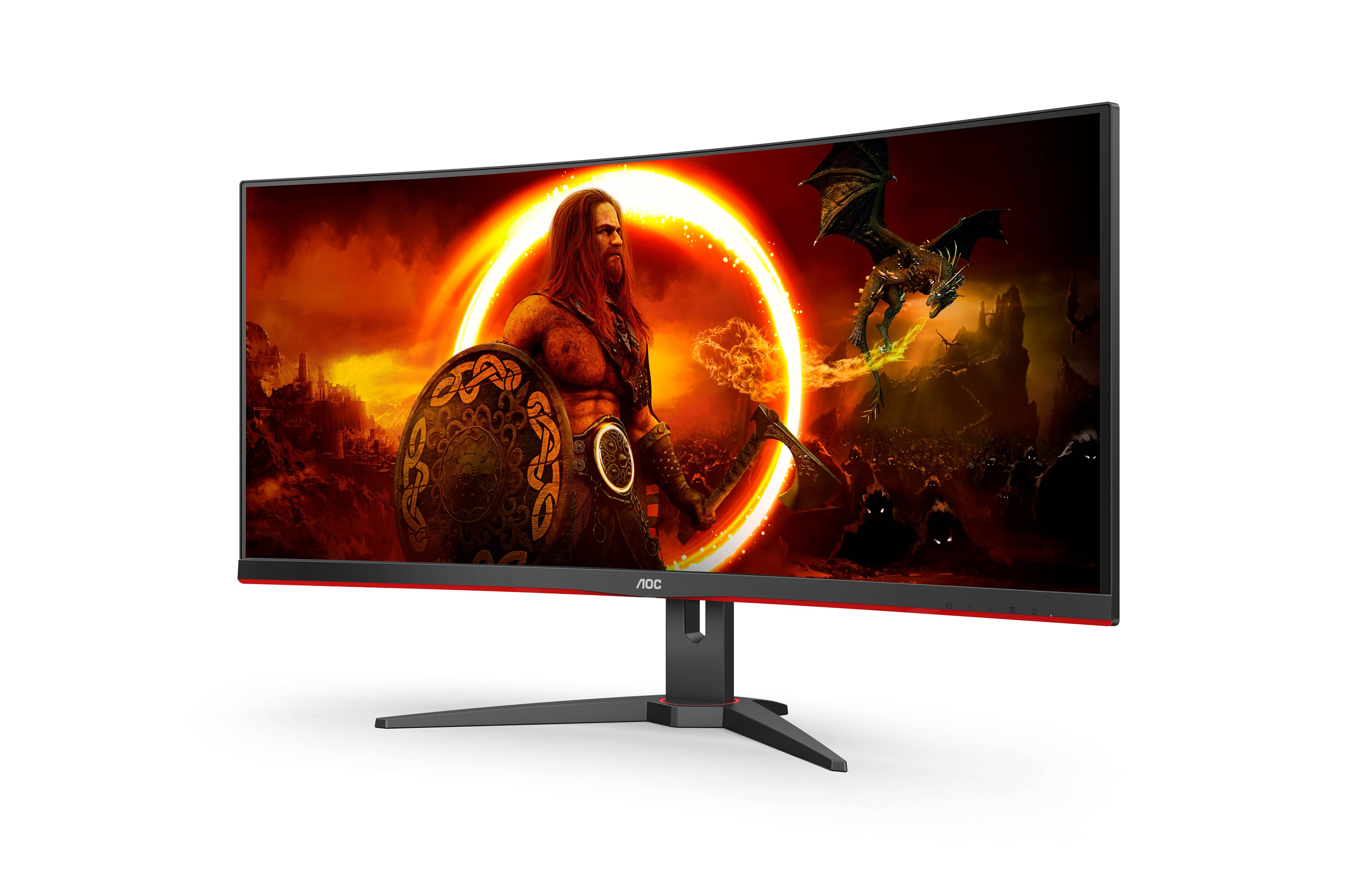 Rca Informatique - image du produit : CU34G2XE/BK 34IN VA 3440X1440 21:9 4000:1 1MS HDMI/DP/USB