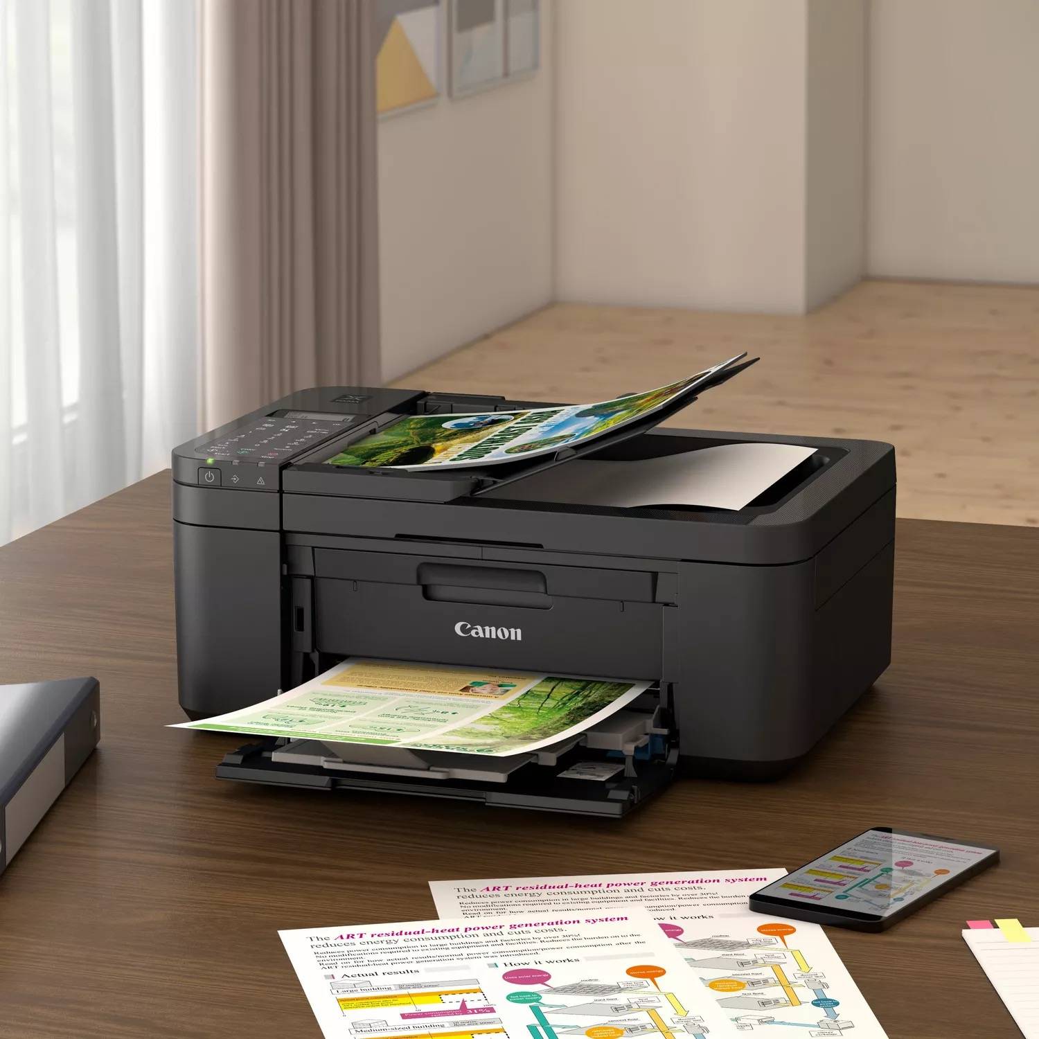 Rca Informatique - image du produit : PIXMA TR4750I BLACK A4 MFP 4IN1 WLAN/CLOUD 4800 X 1200 DPI