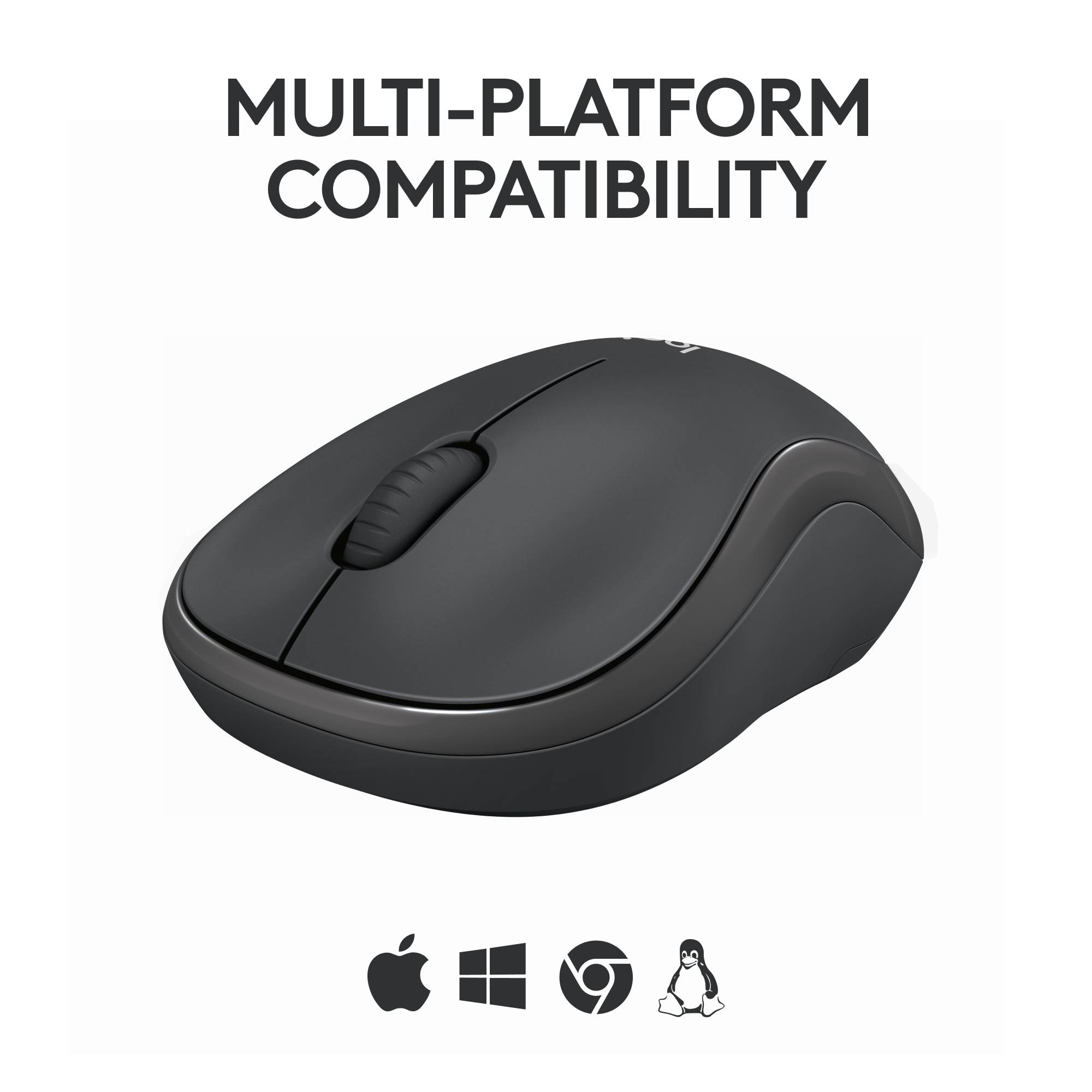 Rca Informatique - image du produit : LOGITECH M240 SILENT BT MOUSE GRAPHITE - EMEA-808