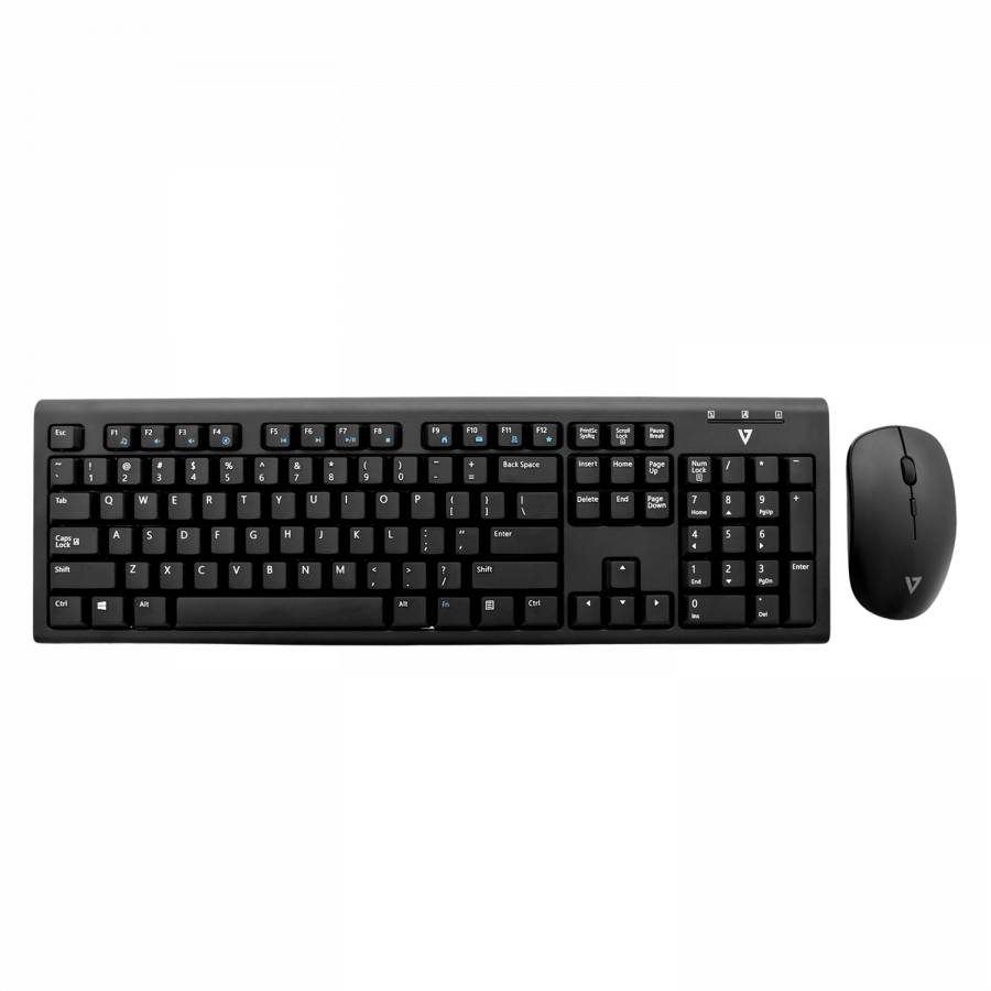 Rca Informatique - image du produit : WIRELESS KEYB MOUSE DESKTOP FR FRENCH LAYOUT FR FR