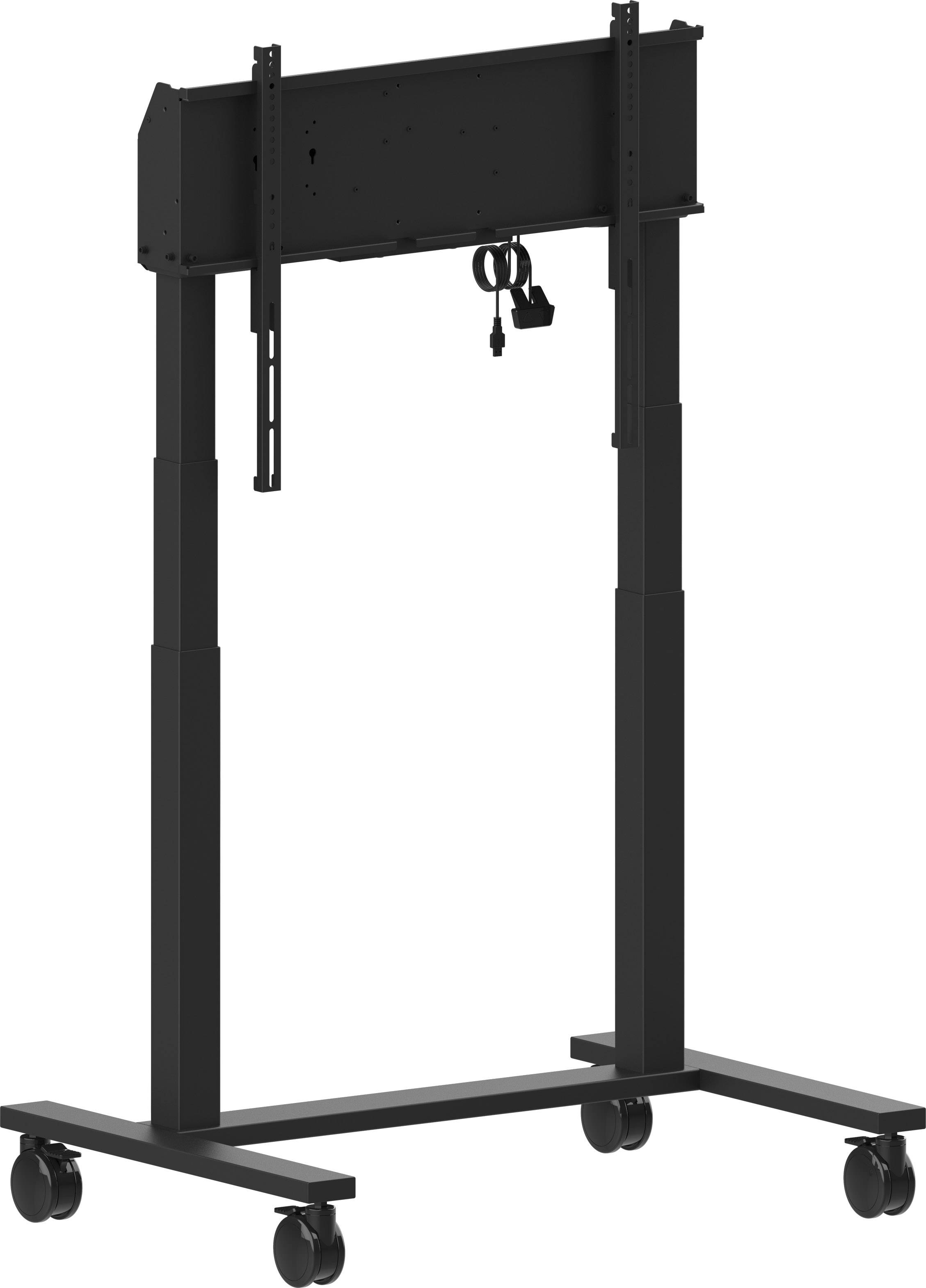 Rca Informatique - image du produit : ELECTRIC TWO-POST LIFT ON WHEELS FOR MONITORS UP TO 98IN 1