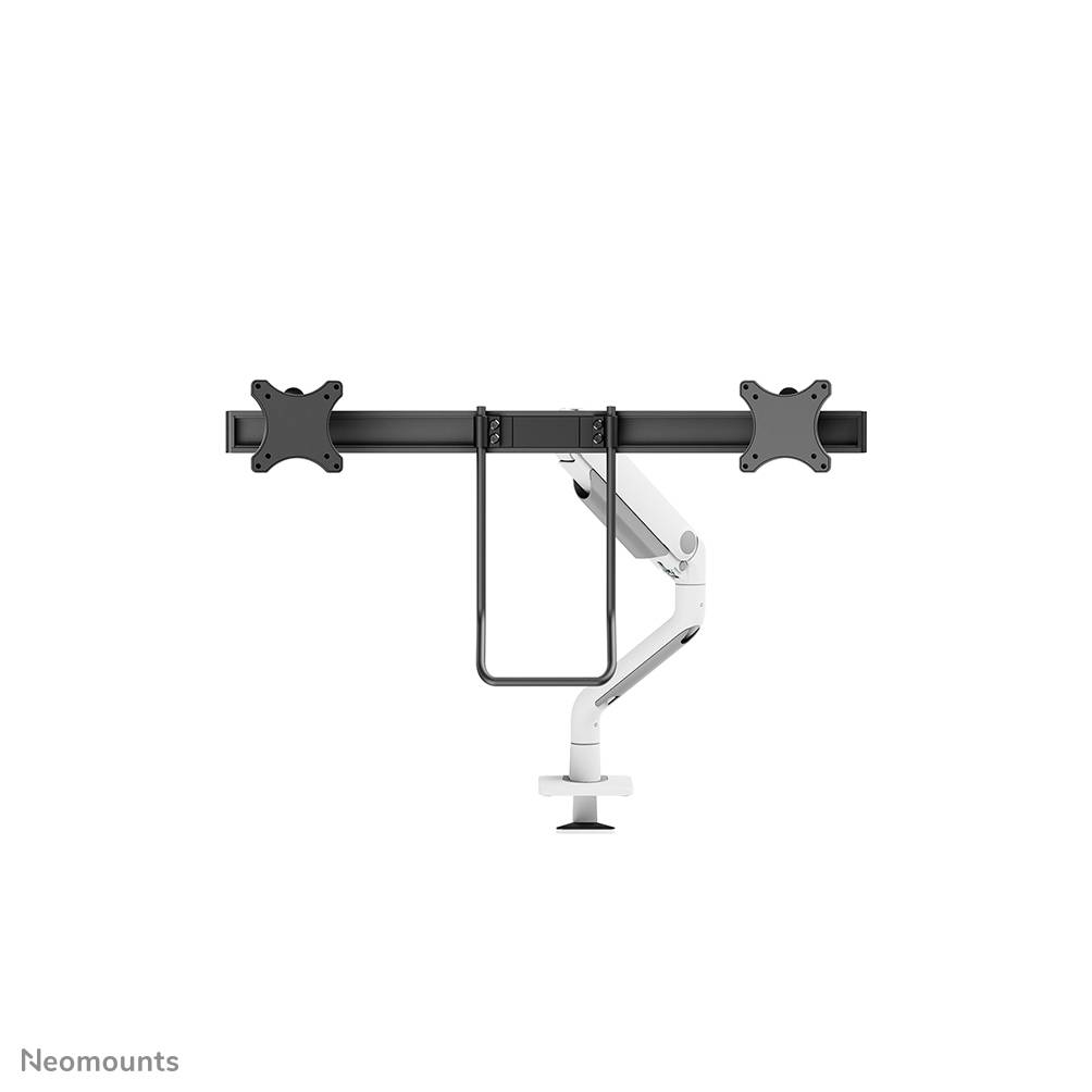 Rca Informatique - image du produit : NEOMOUNTS SELECT DESK MOUNT DOUBLE DISPLAY CROSSBAR (TOPFIX