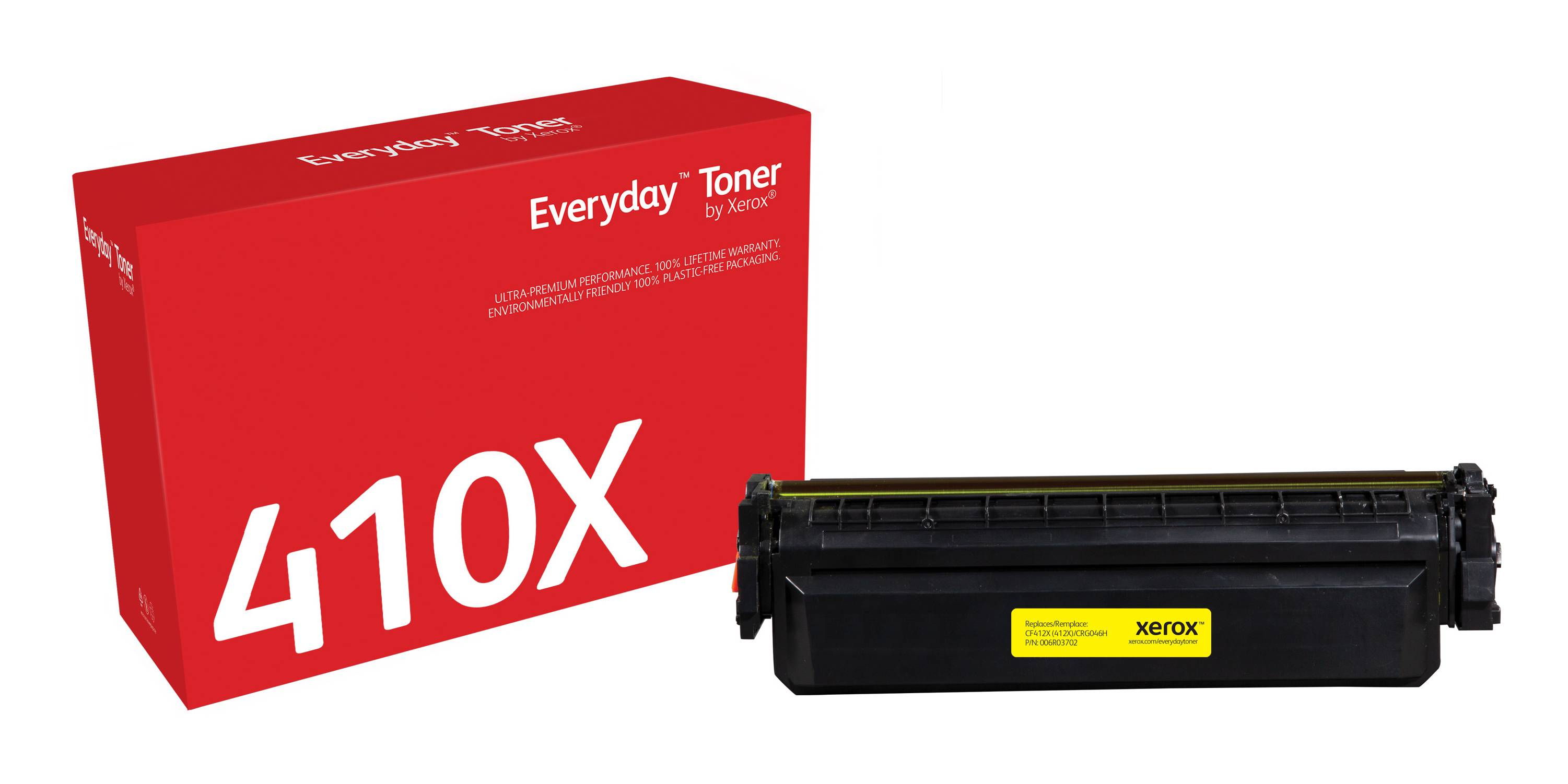 Rca Informatique - image du produit : HIGH YIELD YELLOW TONER CARTRIDGE LIKE HP 410X FOR