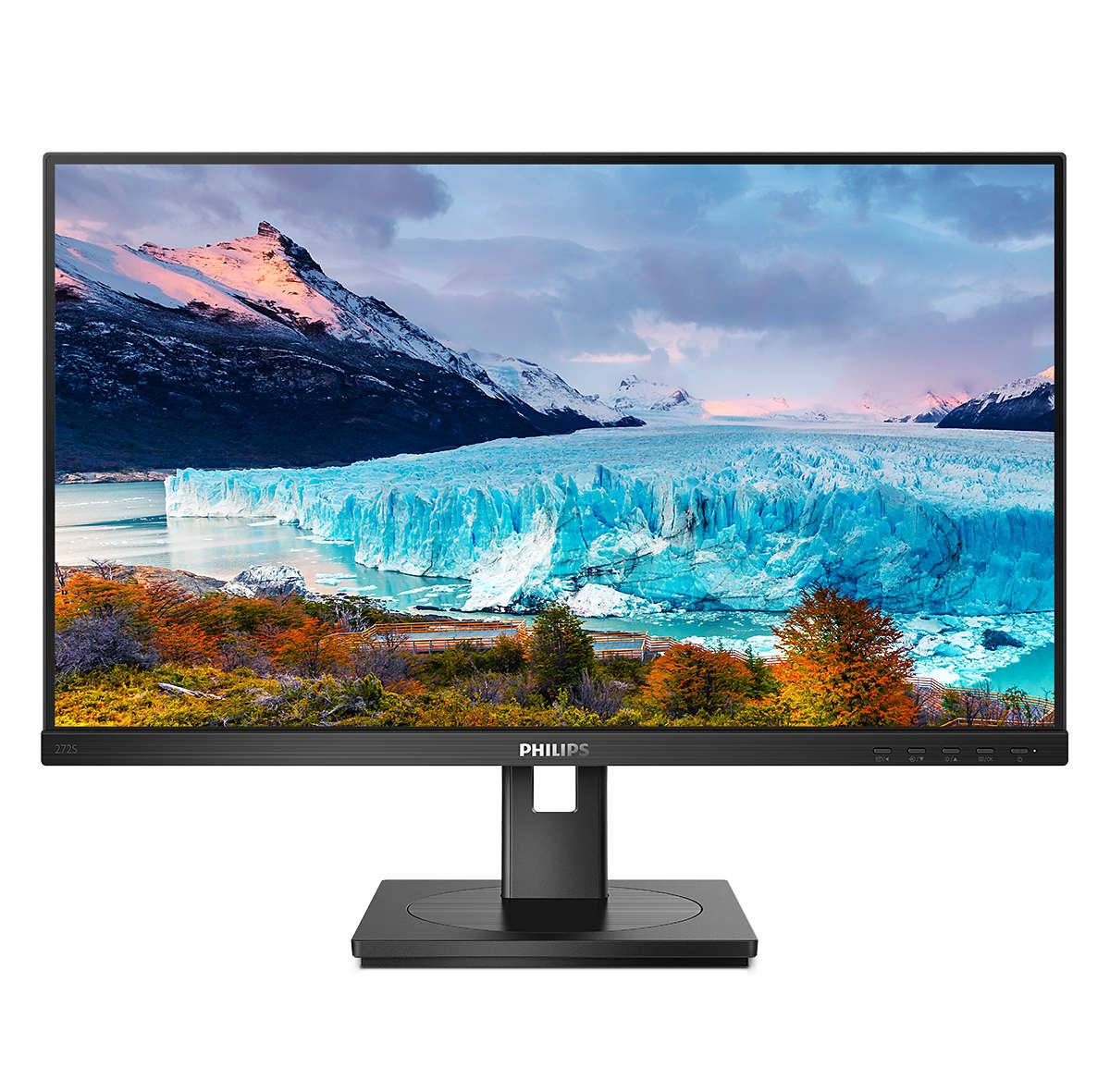 Rca Informatique - image du produit : 272S1M/00 27IN IPS FHD 300CD/4MS/HDMI/DP/4USB/HAS