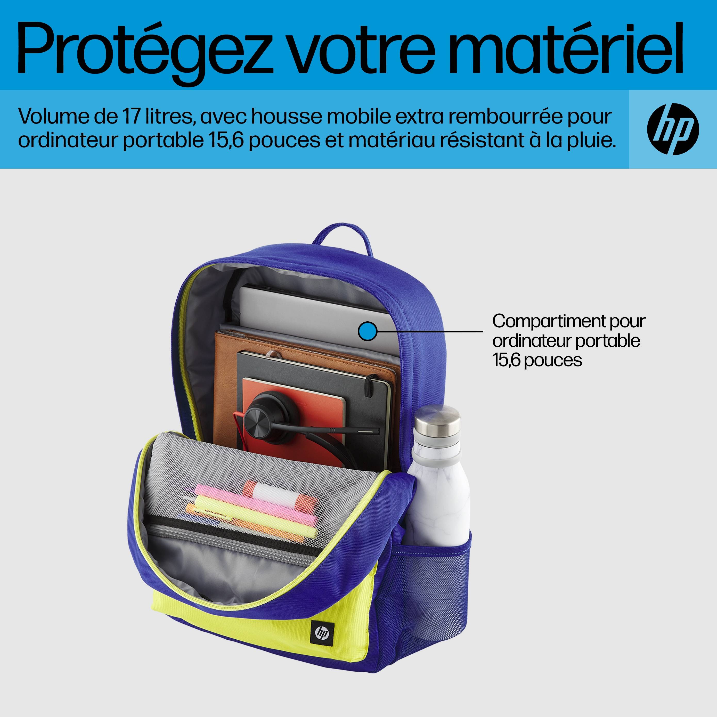 Rca Informatique - image du produit : HP CAMPUS BLUE BACKPACK