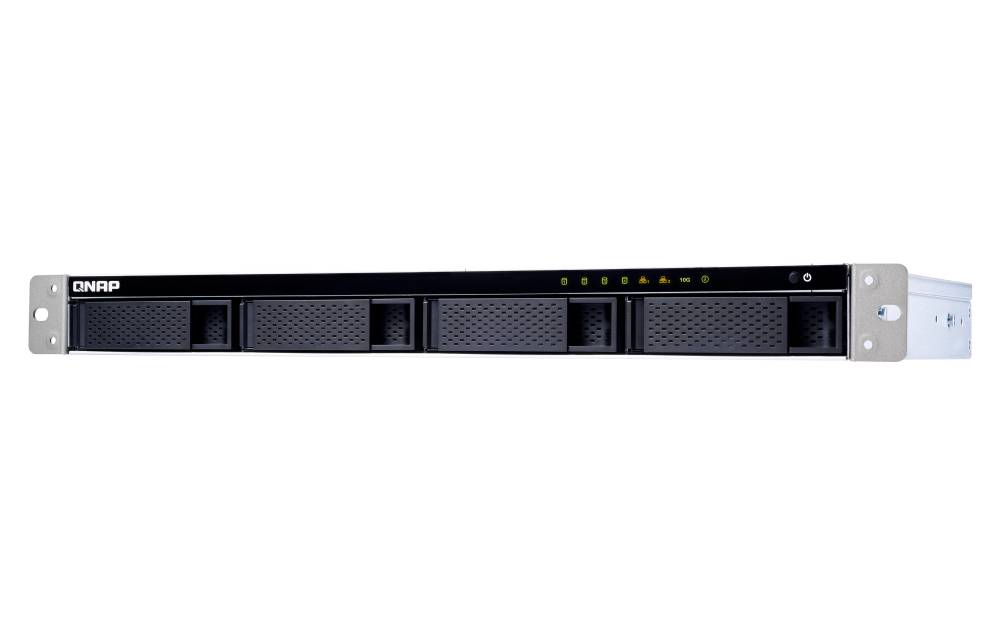 Rca Informatique - image du produit : 4-BAY QUAD-CORE 1.7 GHZ SHORT-DEPTH RACKMOUNT NAS WITH 1