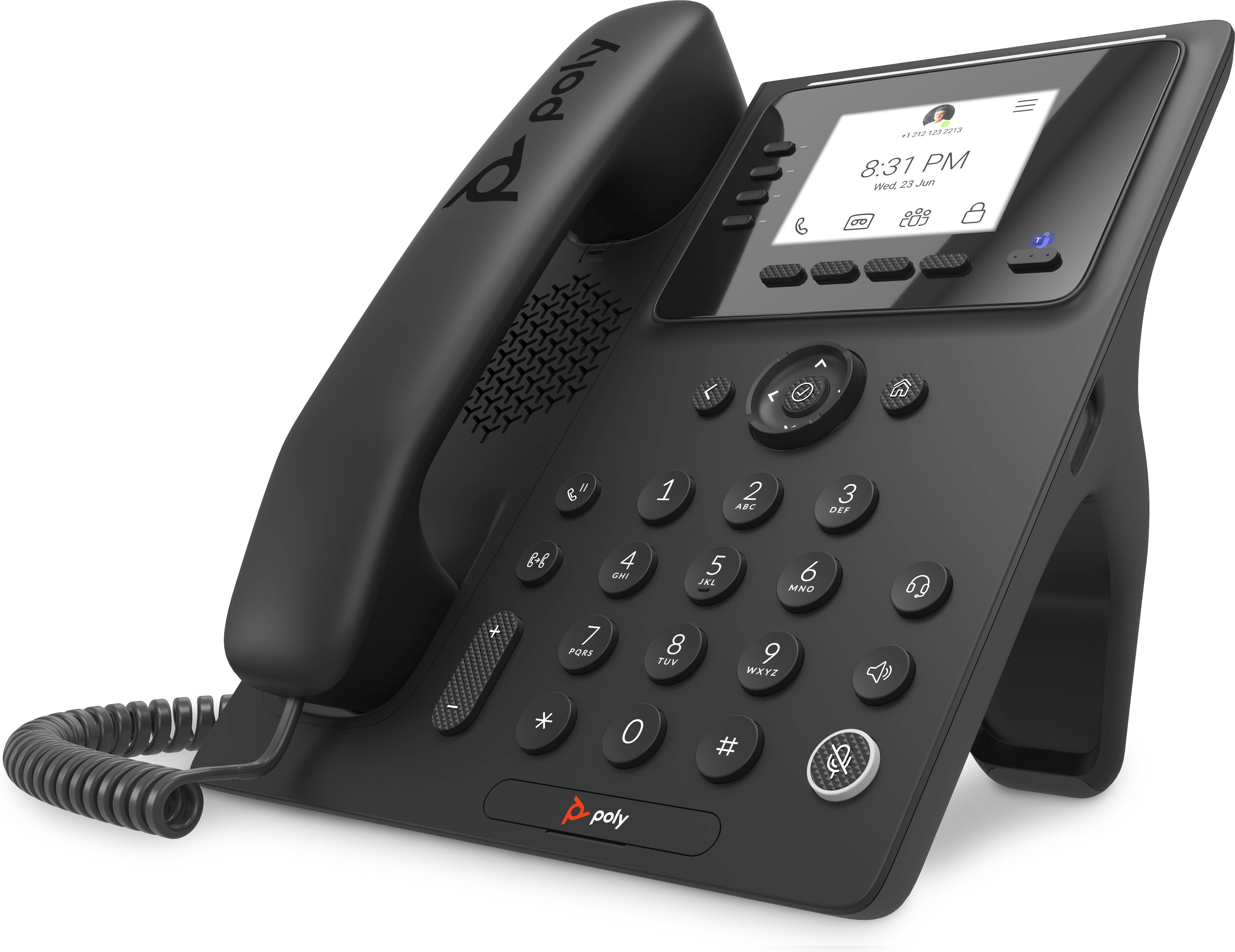 Rca Informatique - image du produit : CCX 350 MEDIA PHONE TEAMS POE MICROSOFT TEAMS POE