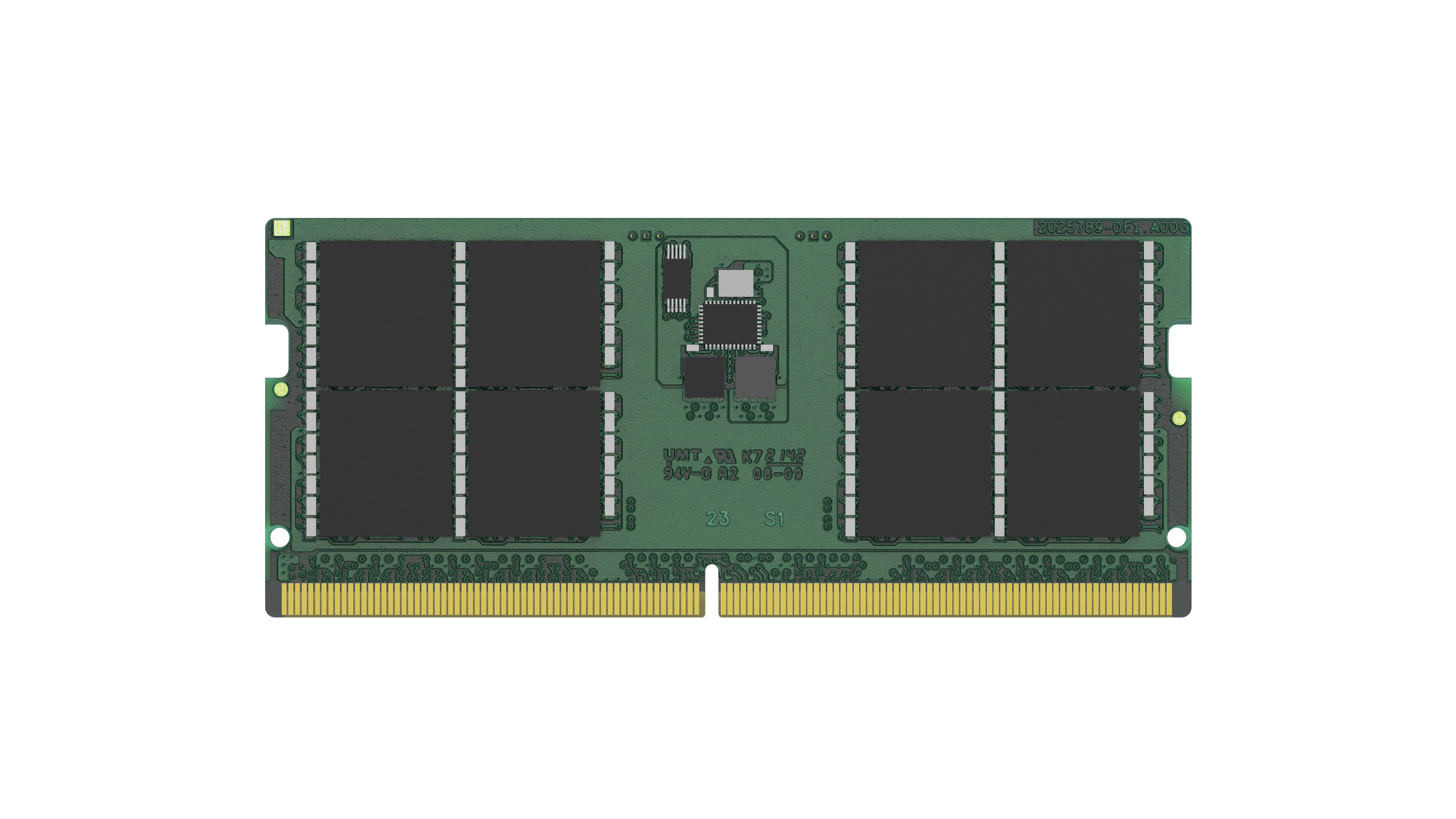 Rca Informatique - image du produit : 96GB DDR5 5600MT/S NON-ECC CL46 (KIT OF 2) SODIMM 2RX8