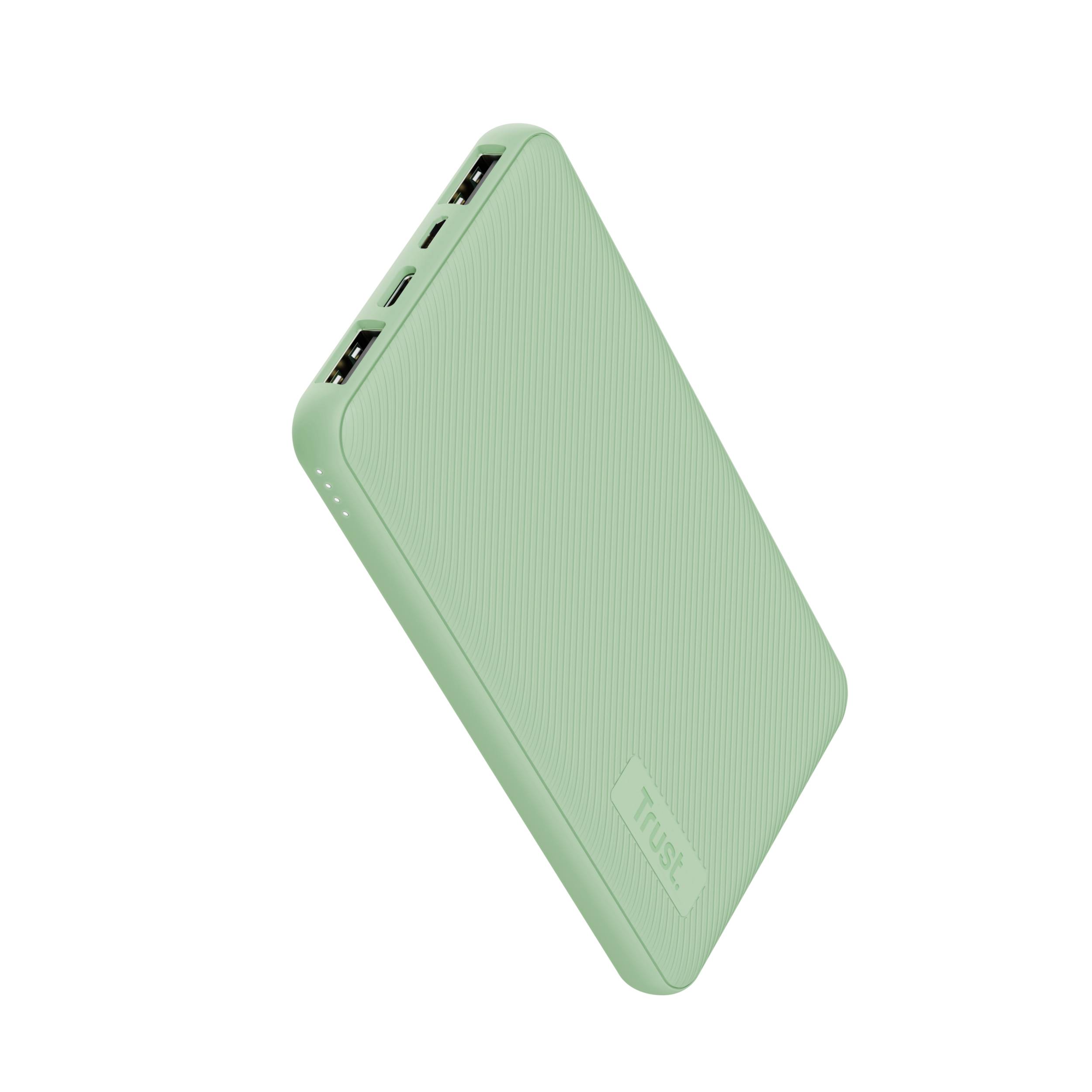 Rca Informatique - image du produit : POWERBANK PRIMO 10.000 MAH ECO - GREEN