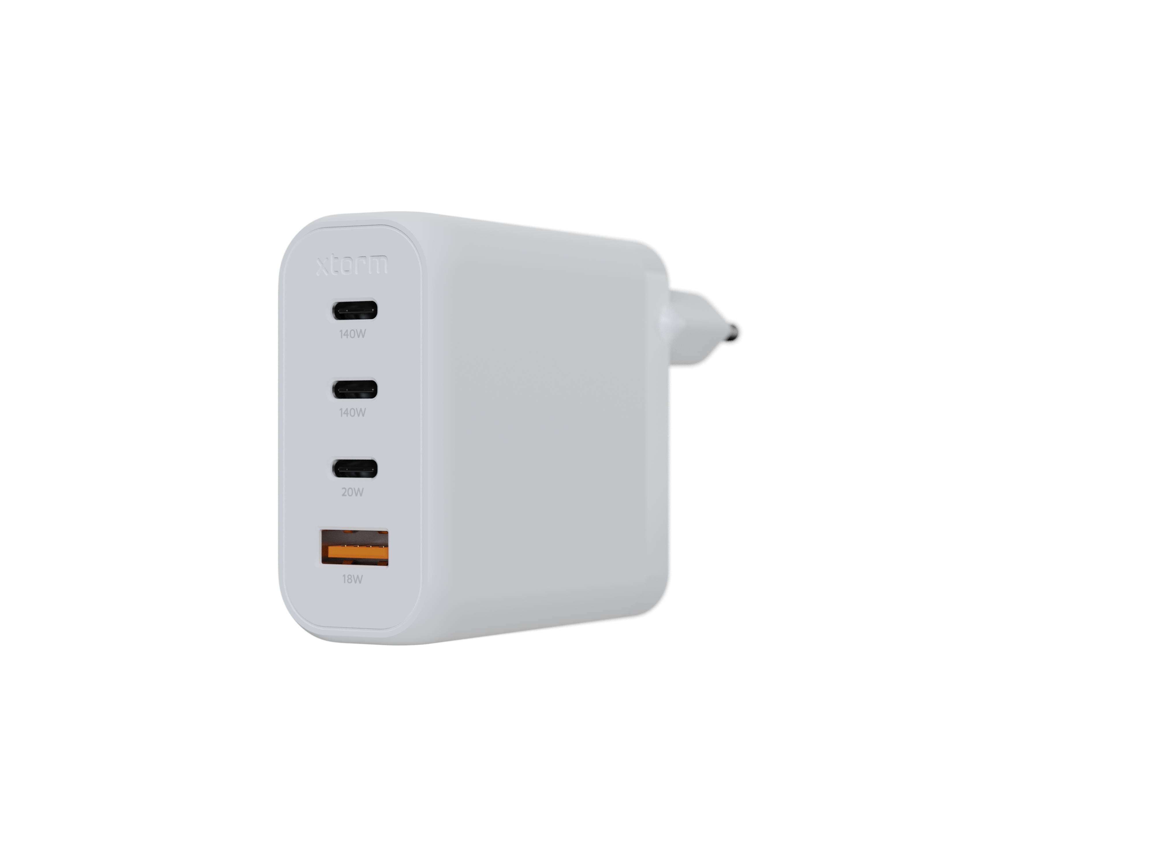 Rca Informatique - image du produit : WALL CHARGER GAN2 140W XTORM - WHITE