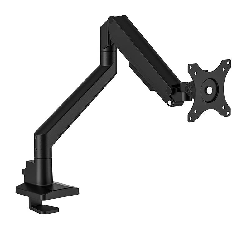 Rca Informatique - image du produit : NEXT SLIM DESK MOUNT SINGLE DISPLAY TOPFIX CLAMP/GROMM BLACK