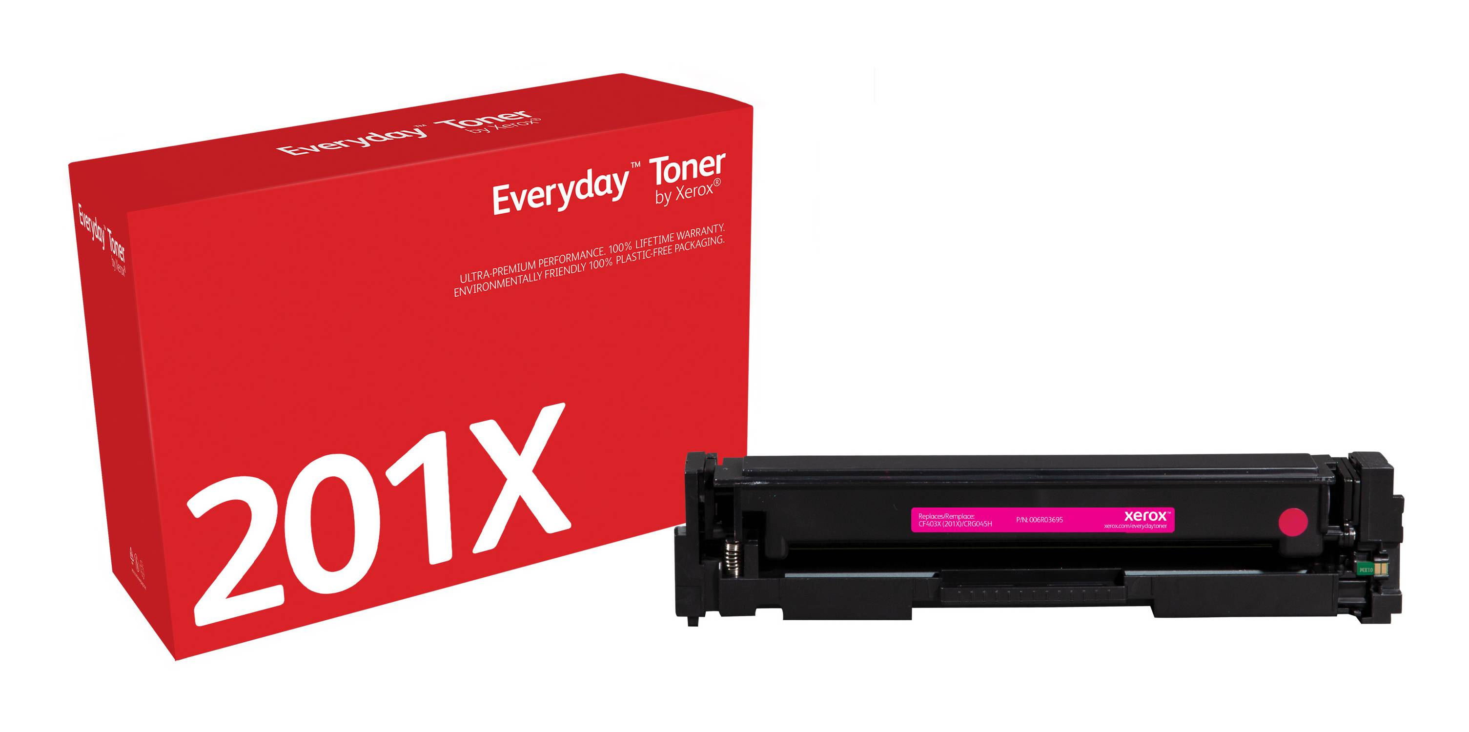 Rca Informatique - Image du produit : HIGH YIELD MAGENTA TONER CARTRIDGE LIKE HP 201X FOR