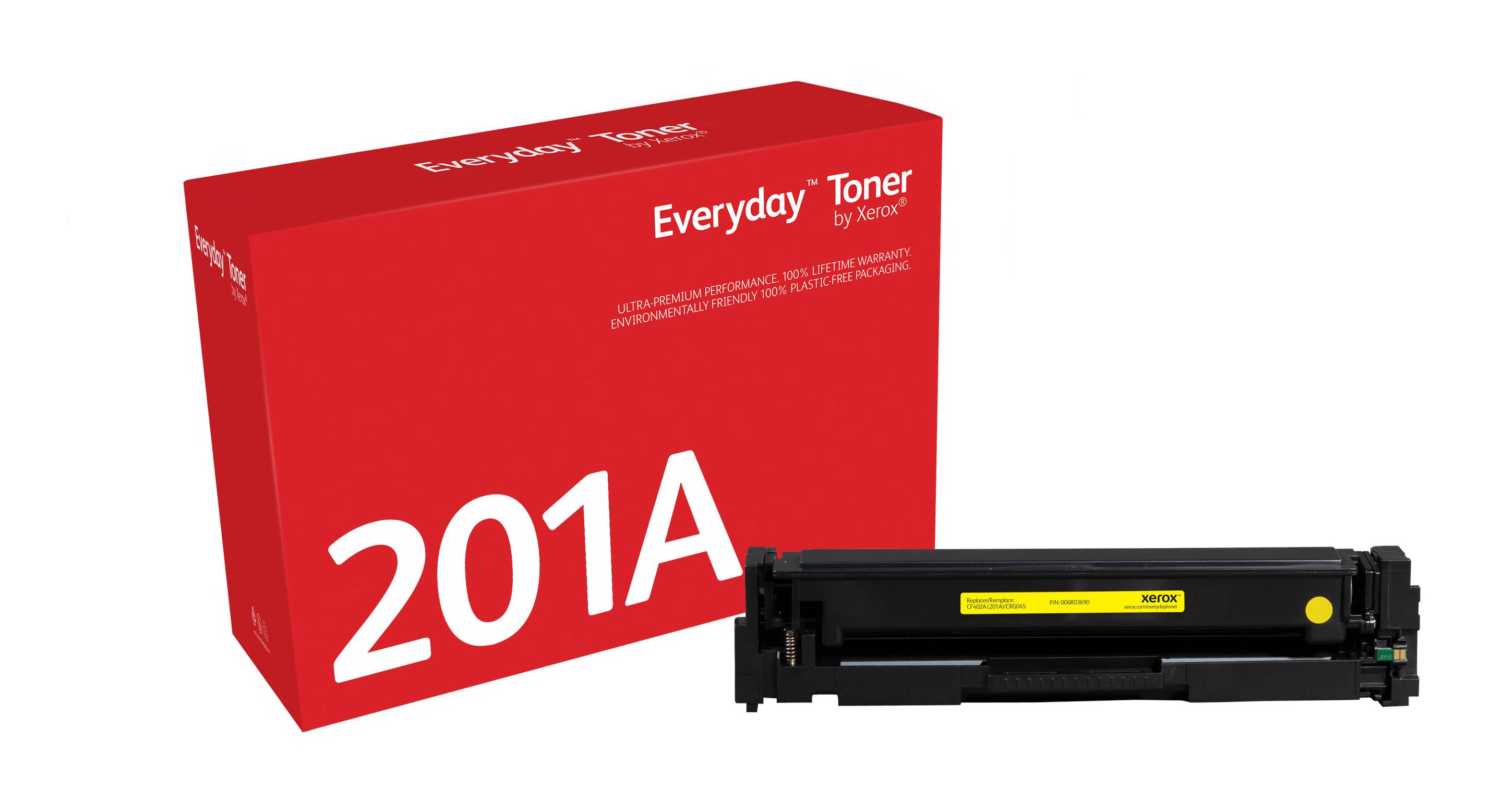 Rca Informatique - Image du produit : YELLOW TONER CARTRIDGE LIKE HP 201A FOR COLOR LASERJET PRO