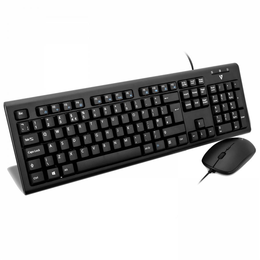 Rca Informatique - Image du produit : USB KEYBOARD MOUSE DESKTOP UK ENGLISH LAYOUT UK UK