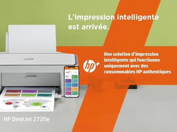 Rca Informatique - image du produit : DESKJET 2720E MFP HP+ WIRELESS PRINT SCAN COPY