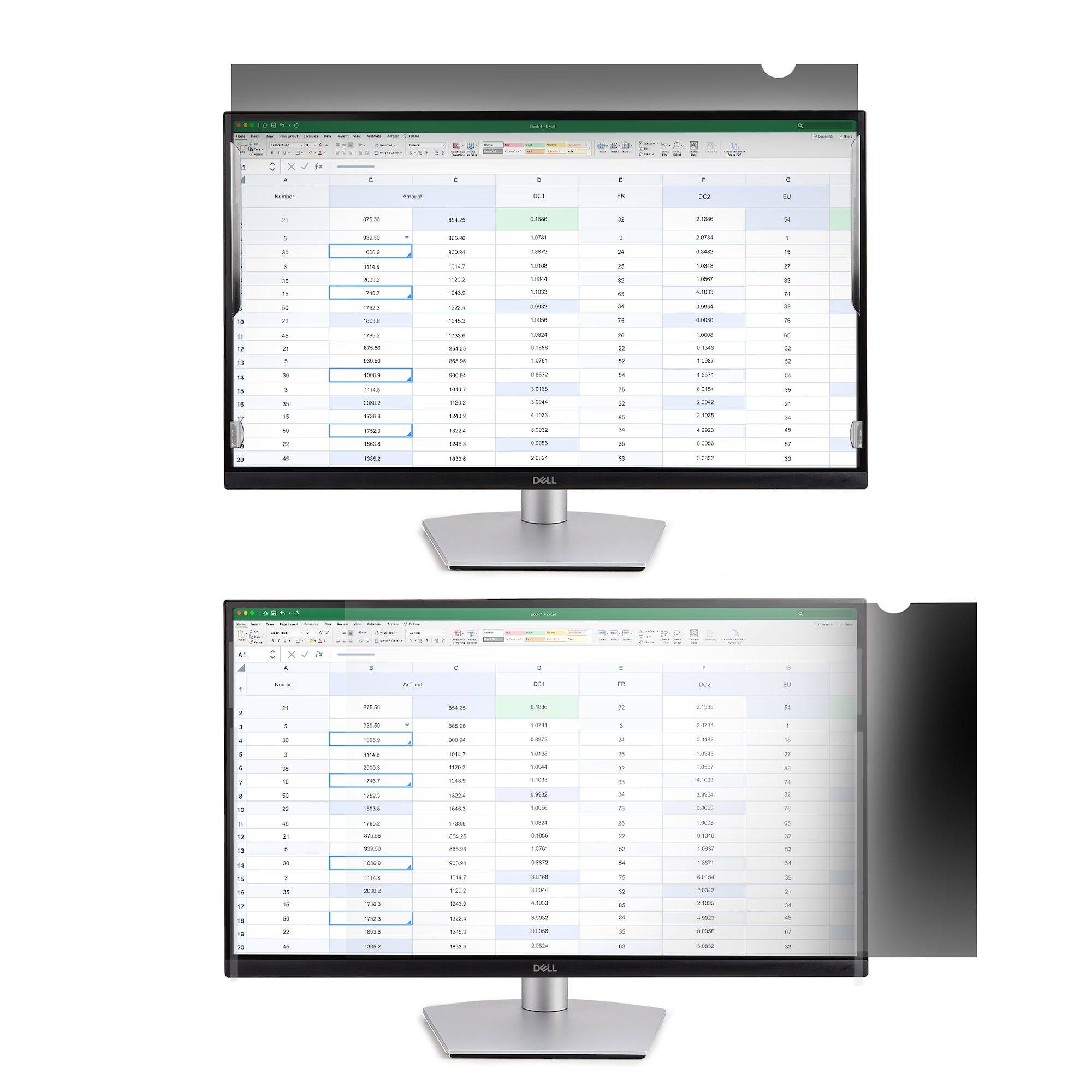 Rca Informatique - image du produit : 22 MONITOR PRIVACY FILTER - COMPUTER PRIVACY SCREEN/PROTECTO