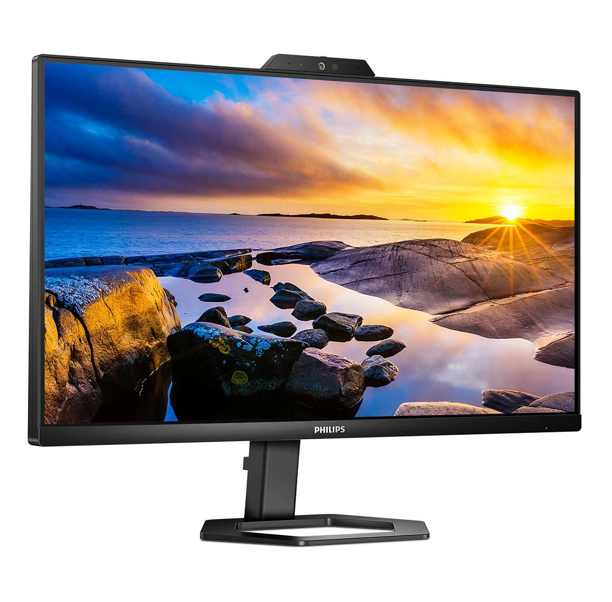 Rca Informatique - image du produit : 24E1N5300HE/00 23.8IN IPS FHD 300CD/HDMI/DP/USB-C/4USB/CAM/HAS