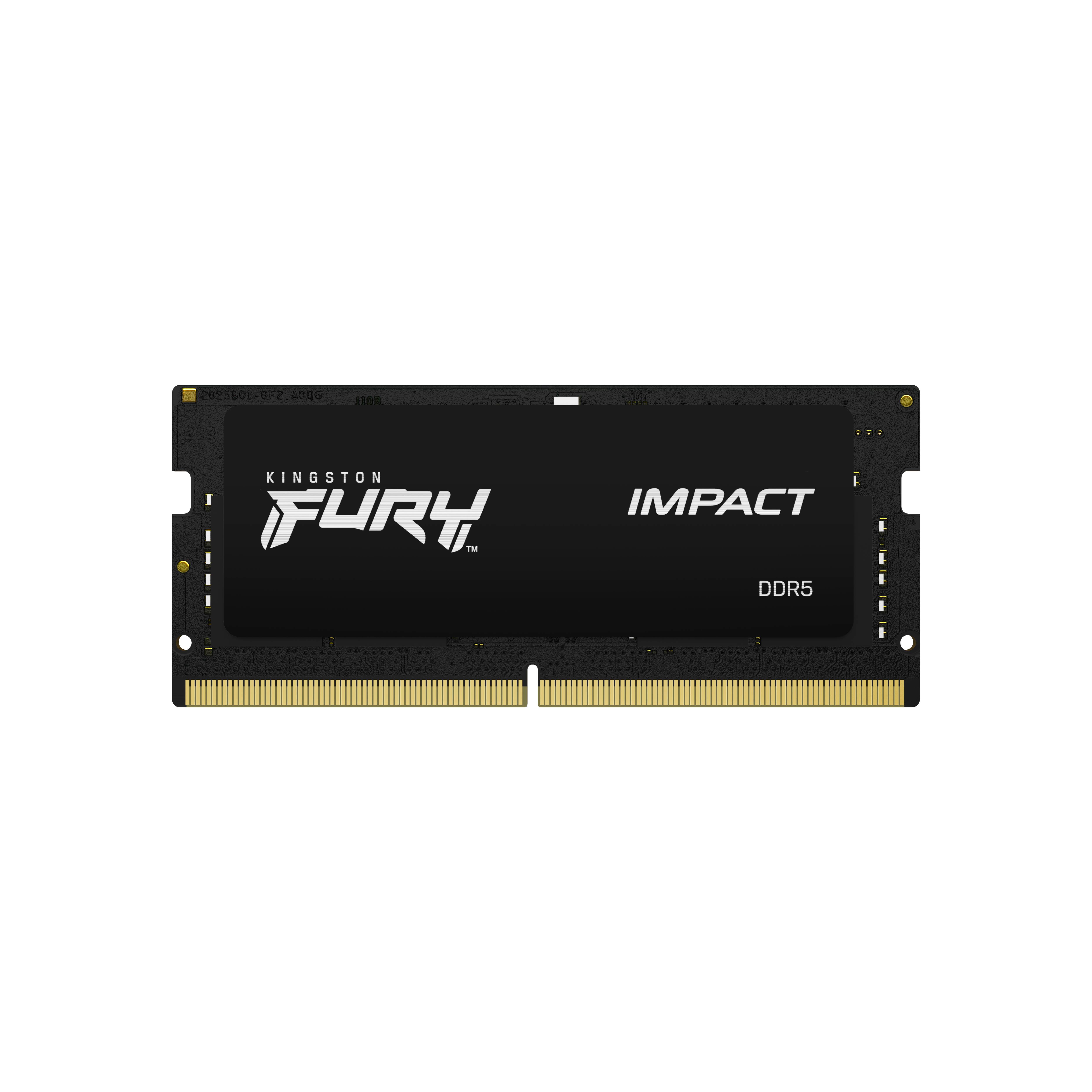 Rca Informatique - image du produit : 8GB DDR5-4800MHZ CL38 SODIMM FURY IMPACT