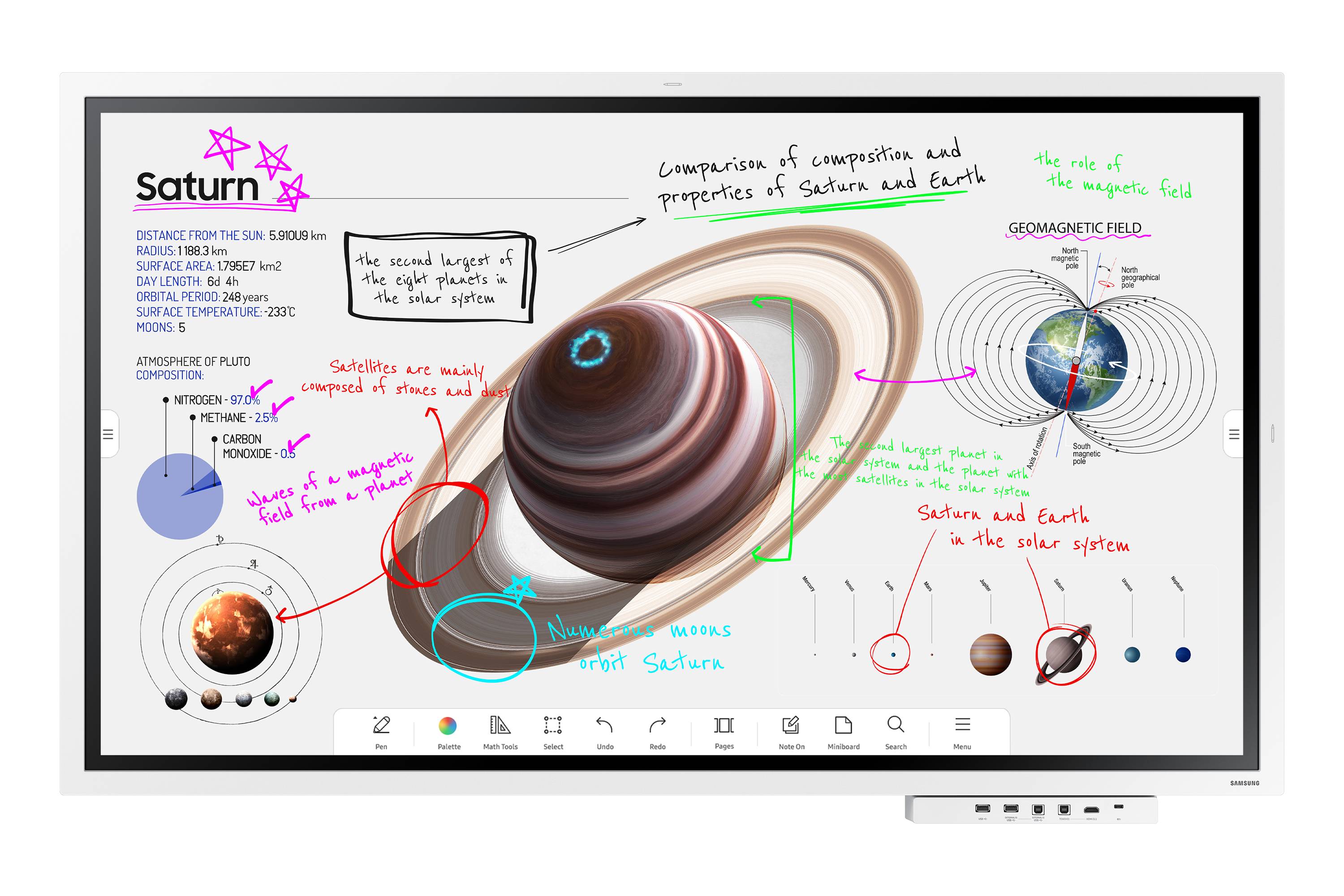 Rca Informatique - image du produit : WM65B FLIP 65IN UHD 350CD 16/7 3840 X 2160 TOUCH FLIP4 UI TIZEN