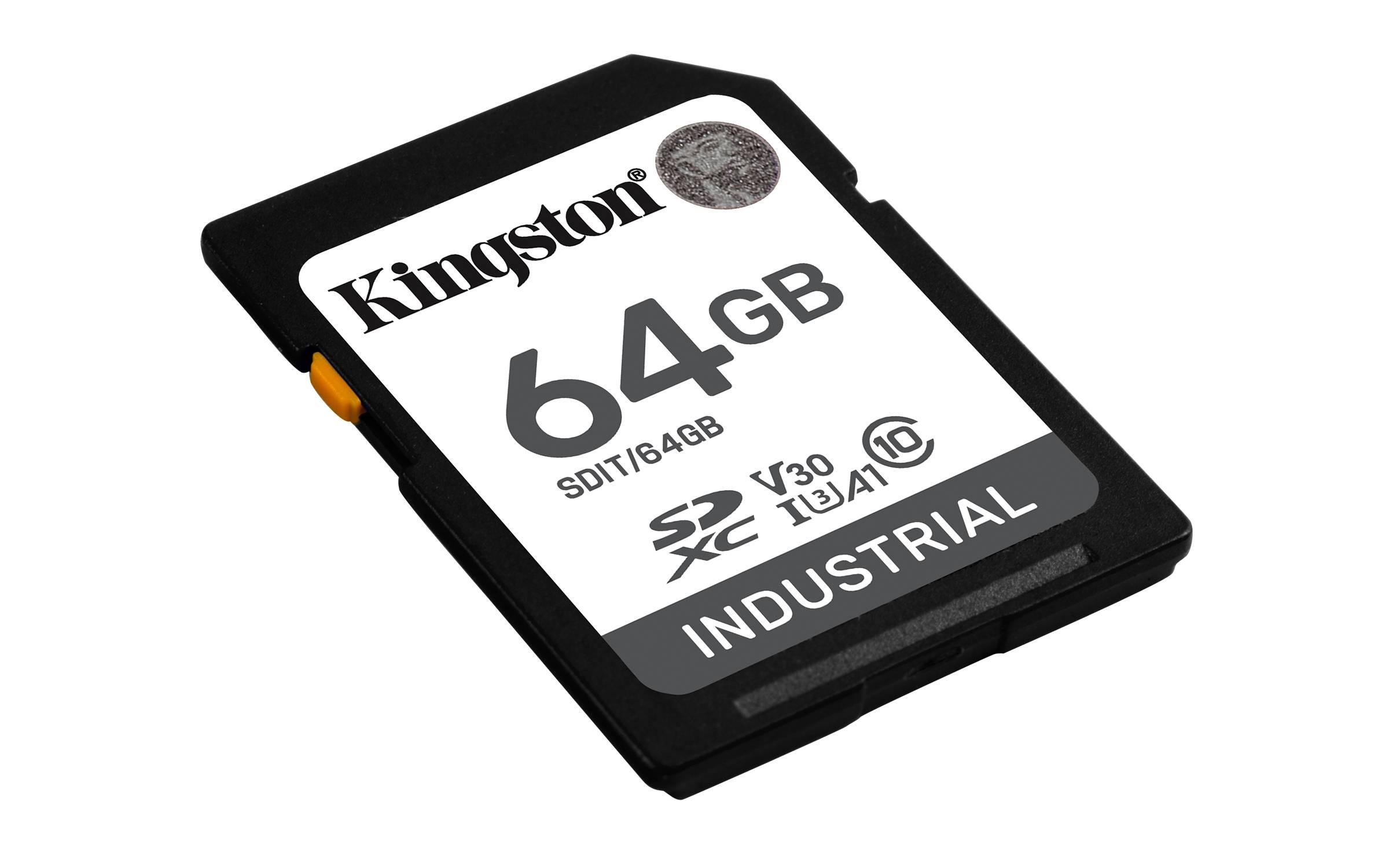 Rca Informatique - image du produit : 64GB SDXC INDUSTRIAL C10 -40C TO 85C UHS-I U3 V30 A1 PSLC