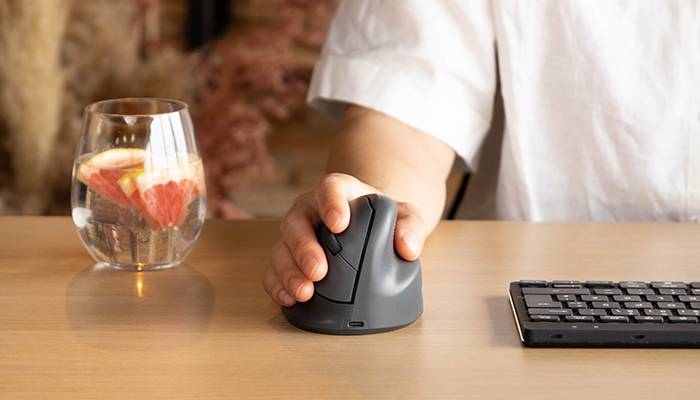 Rca Informatique - image du produit : R-GO HE BASIC MEDIUM ERGONOMIC MOUSE RIGHT-HANDED BLUETOOTH