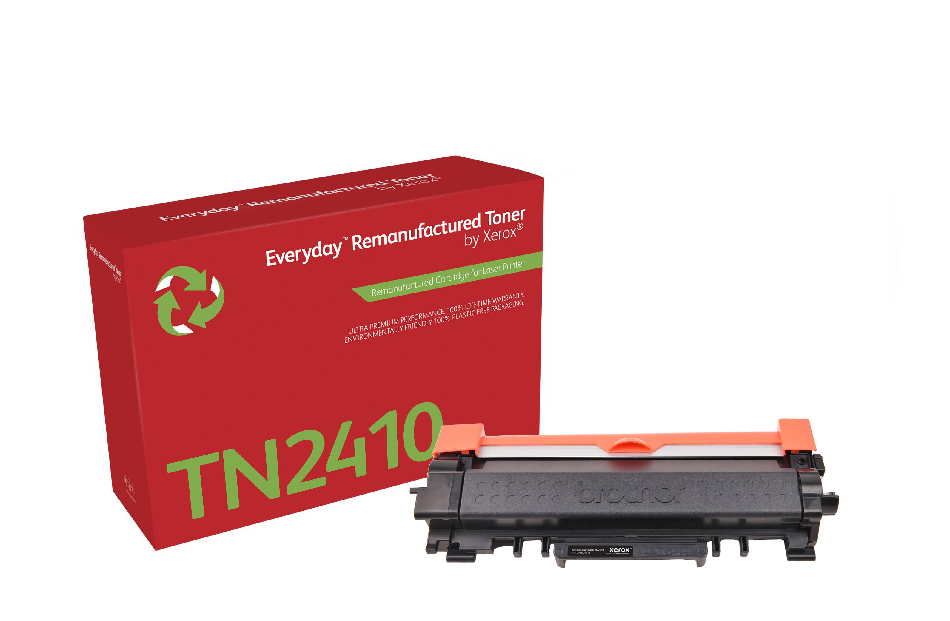 Rca Informatique - image du produit : XEROX BLACK TONER CARTRIDGE EQUIVALENT TO BROTHER TN2410 FOR