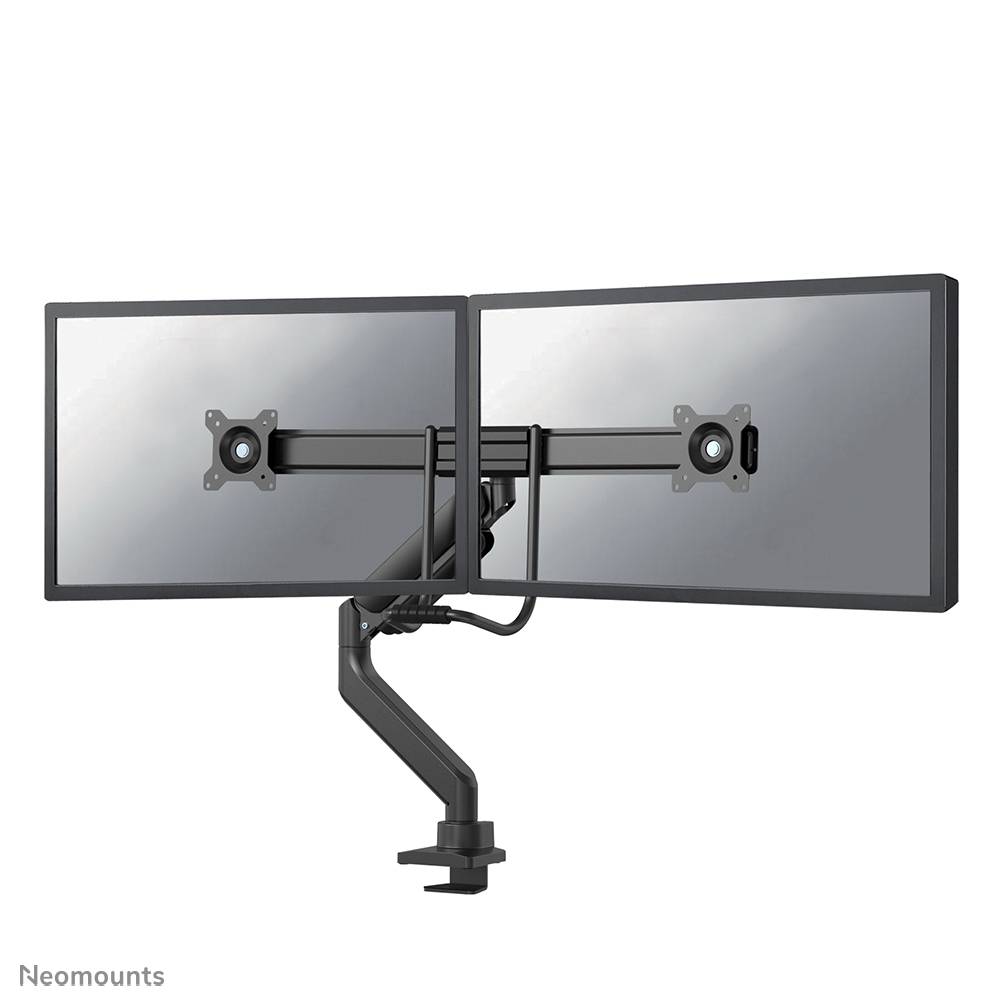 Rca Informatique - image du produit : NEOMOUNTS BY NEWSTAR SCREEN DESK MOUNT 2 SCREENS(TOPFIX CLAM