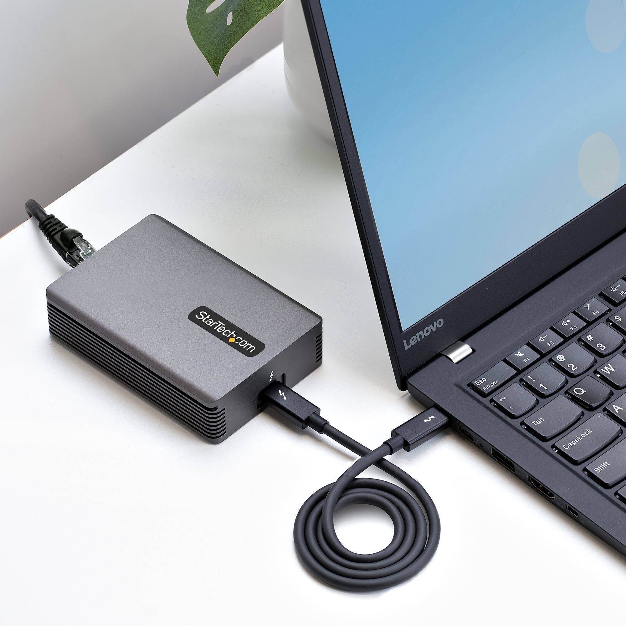 Rca Informatique - image du produit : THUNDERBOLT 3 TO RJ45 10G NIC THUNDERBOLT 3 TO ETHERNET ADAPTE