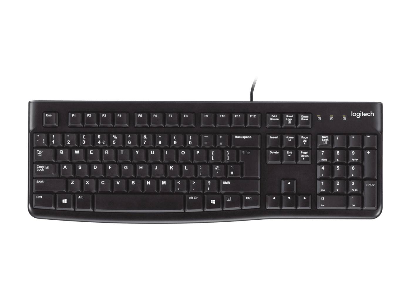 Rca Informatique - image du produit : KEYBOARD K120 US INTL EER LAYOUT US