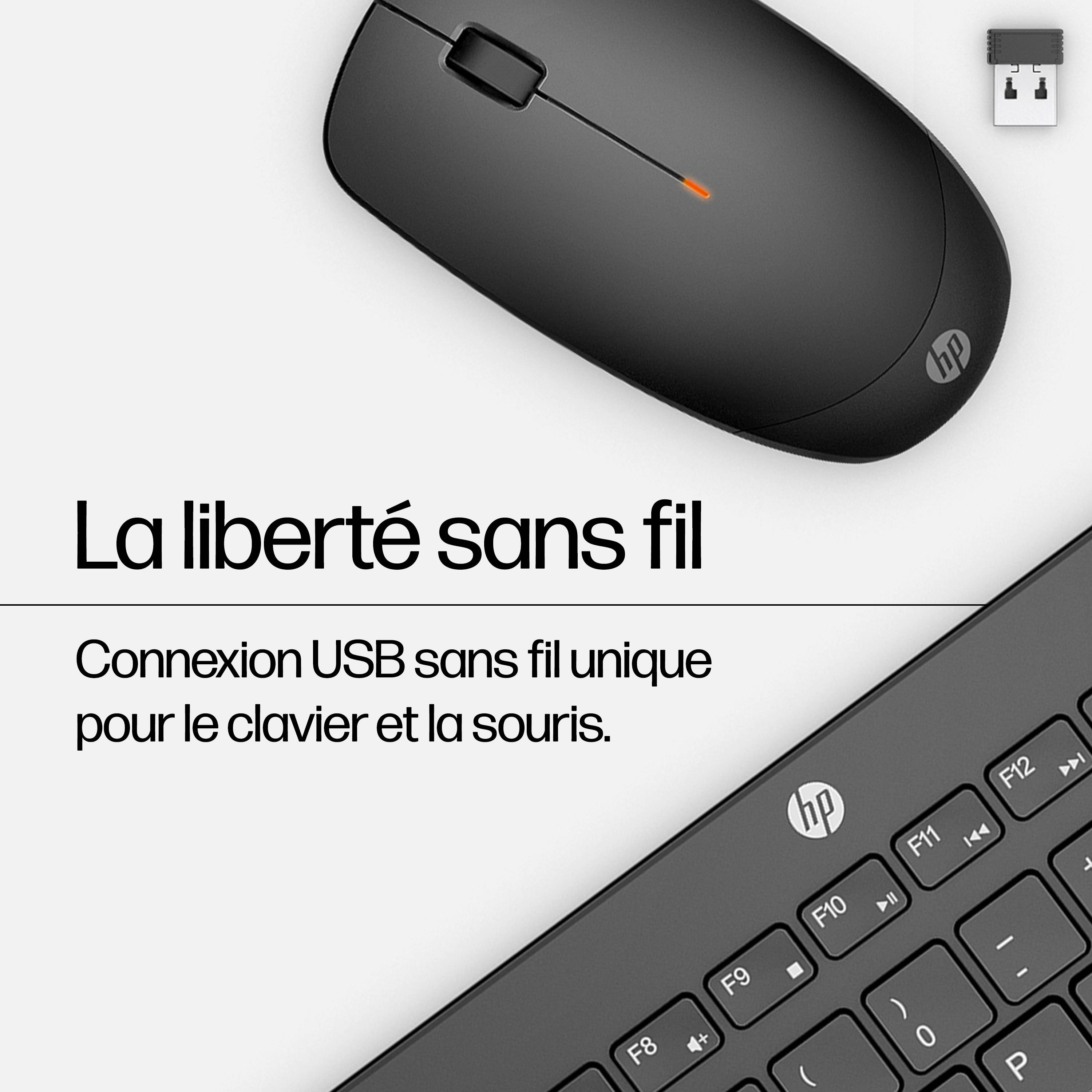 Rca Informatique - image du produit : HP 230 WL MOUSE+KB COMBO