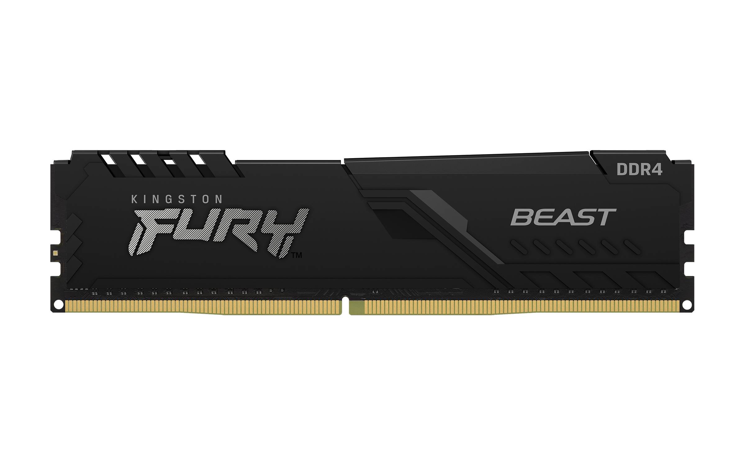 Rca Informatique - image du produit : 16GB DDR4-2666MHZ CL16 DIMM (KIT OF 4) FURY BEAST BLACK