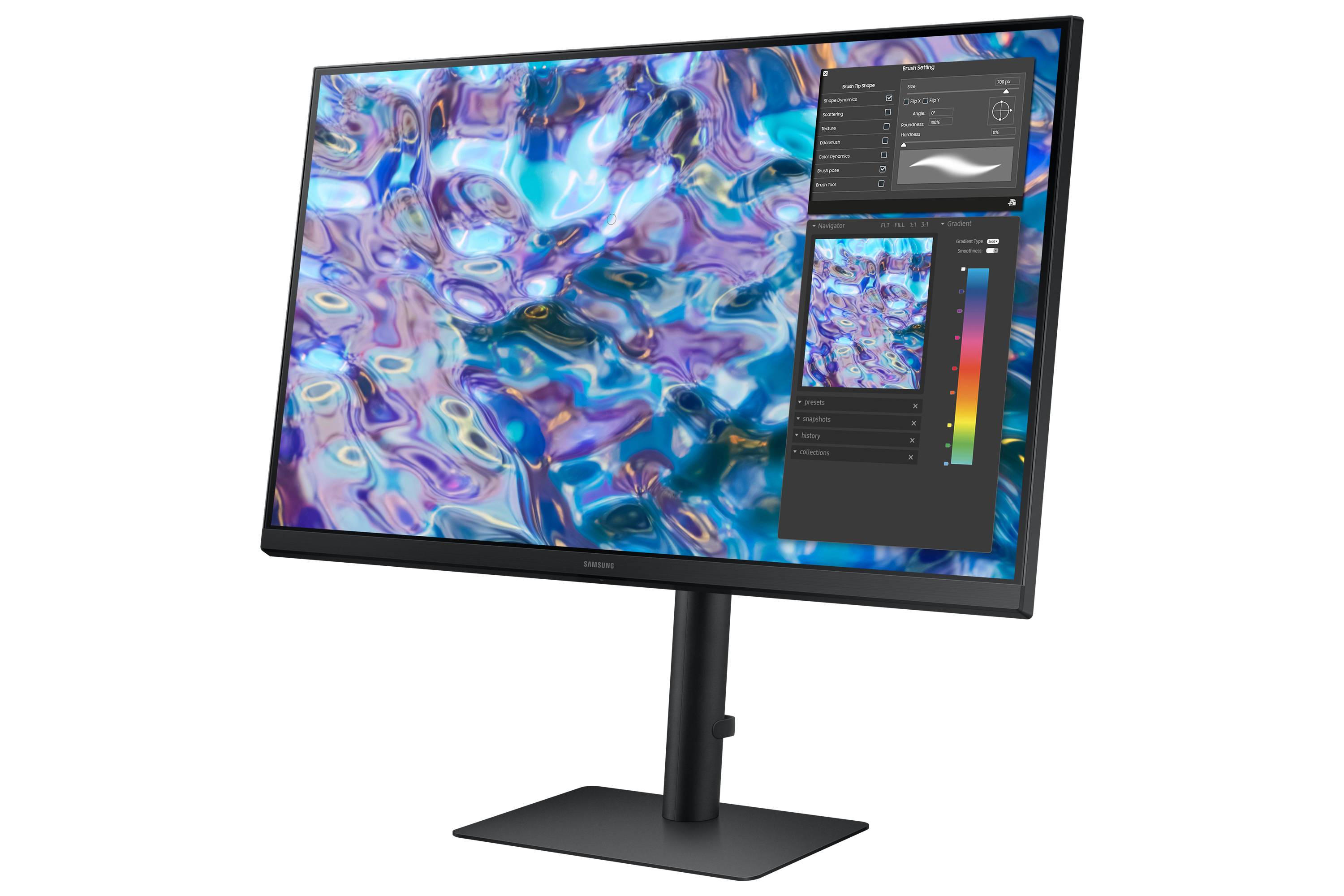 Rca Informatique - image du produit : S27B610EQ LED 27IN WQHD 2560X1440 5MS 16:9 HDMI DP