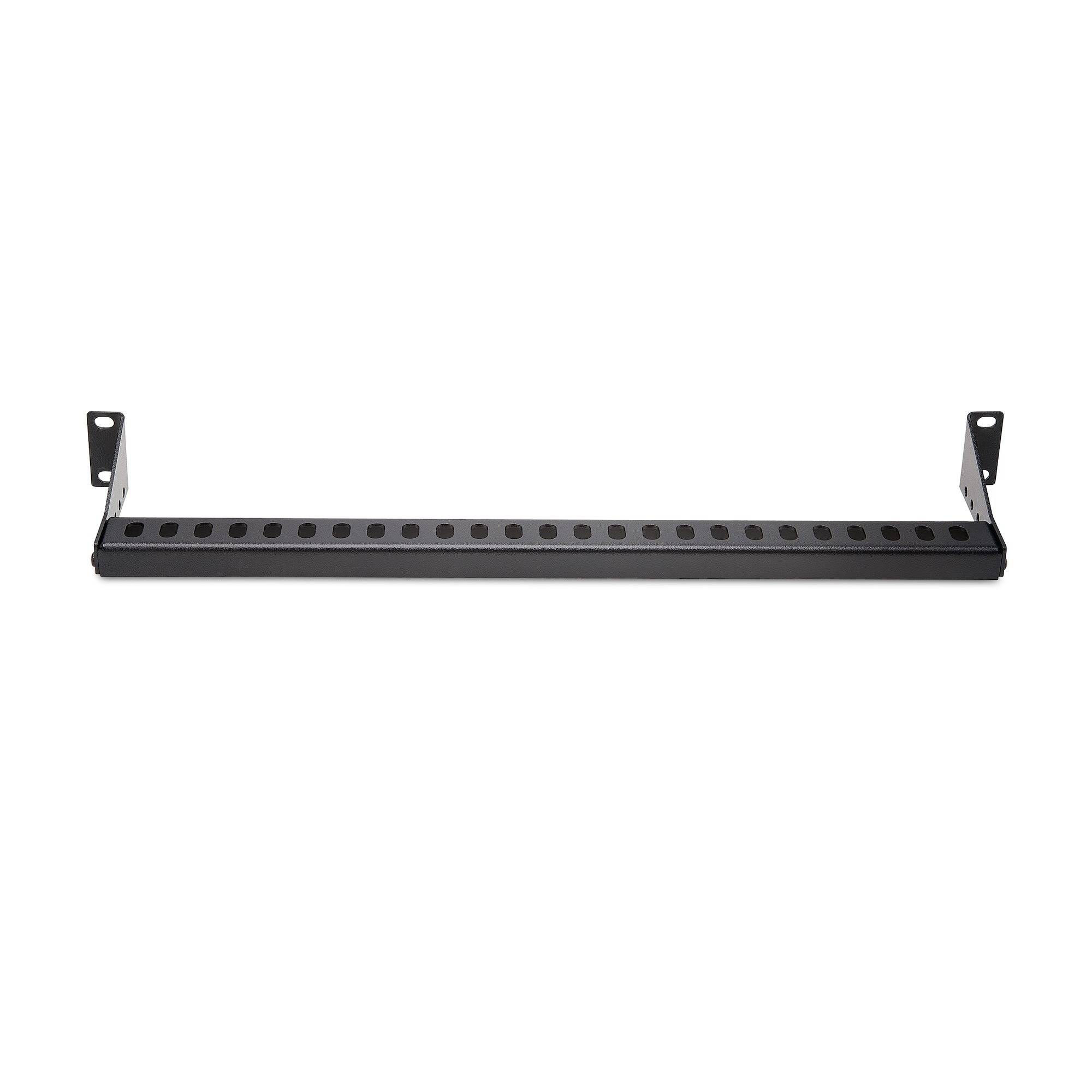 Rca Informatique - image du produit : 1U RACK CABLE MANAGEMENT BAR - LACING GUIDE BAR FOR PATCH PANEL