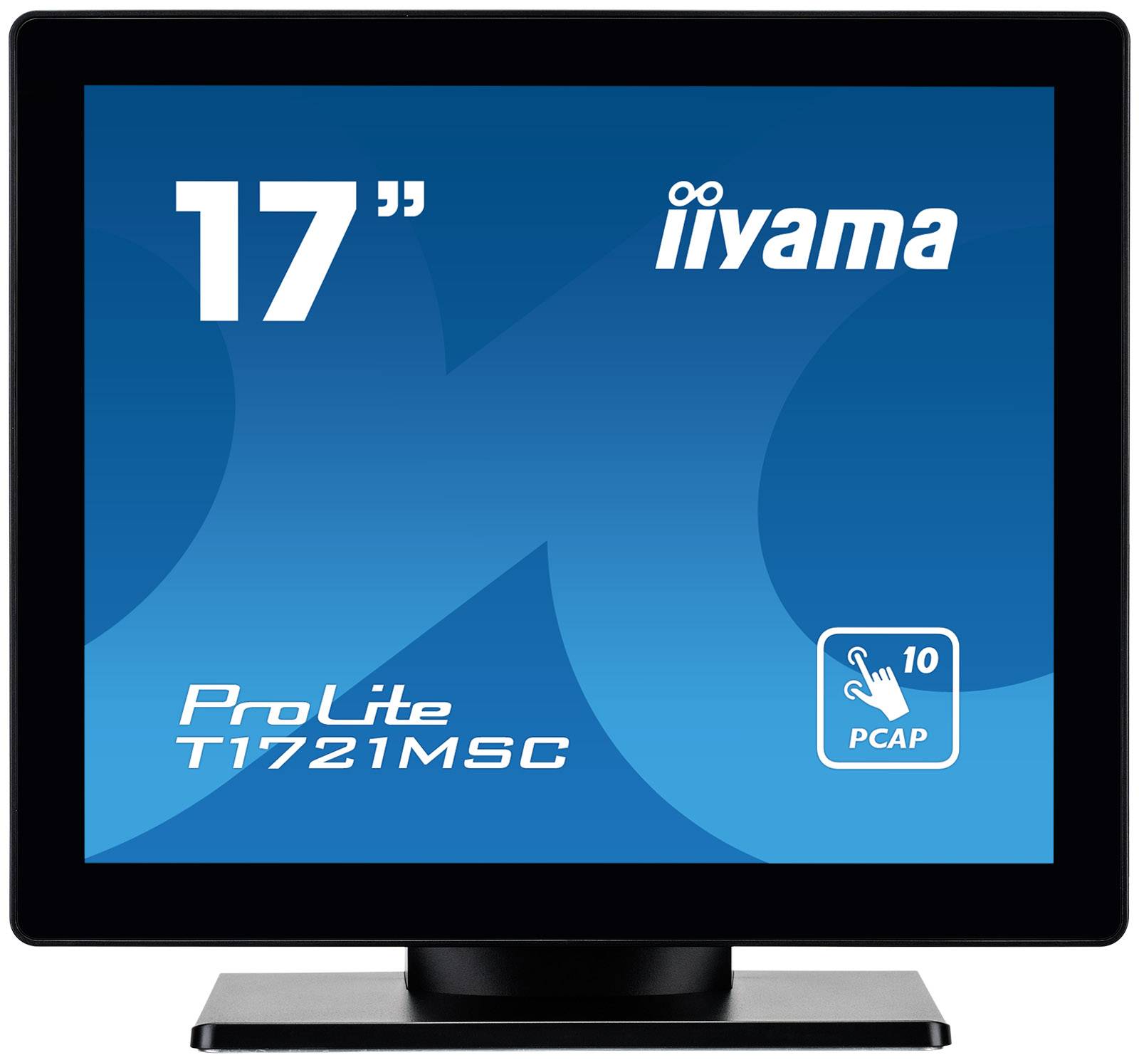 Rca Informatique - image du produit : T1721MSC-B2 17IN TN HD PCAP/250CD/5MS/HDMI/VGA/USB