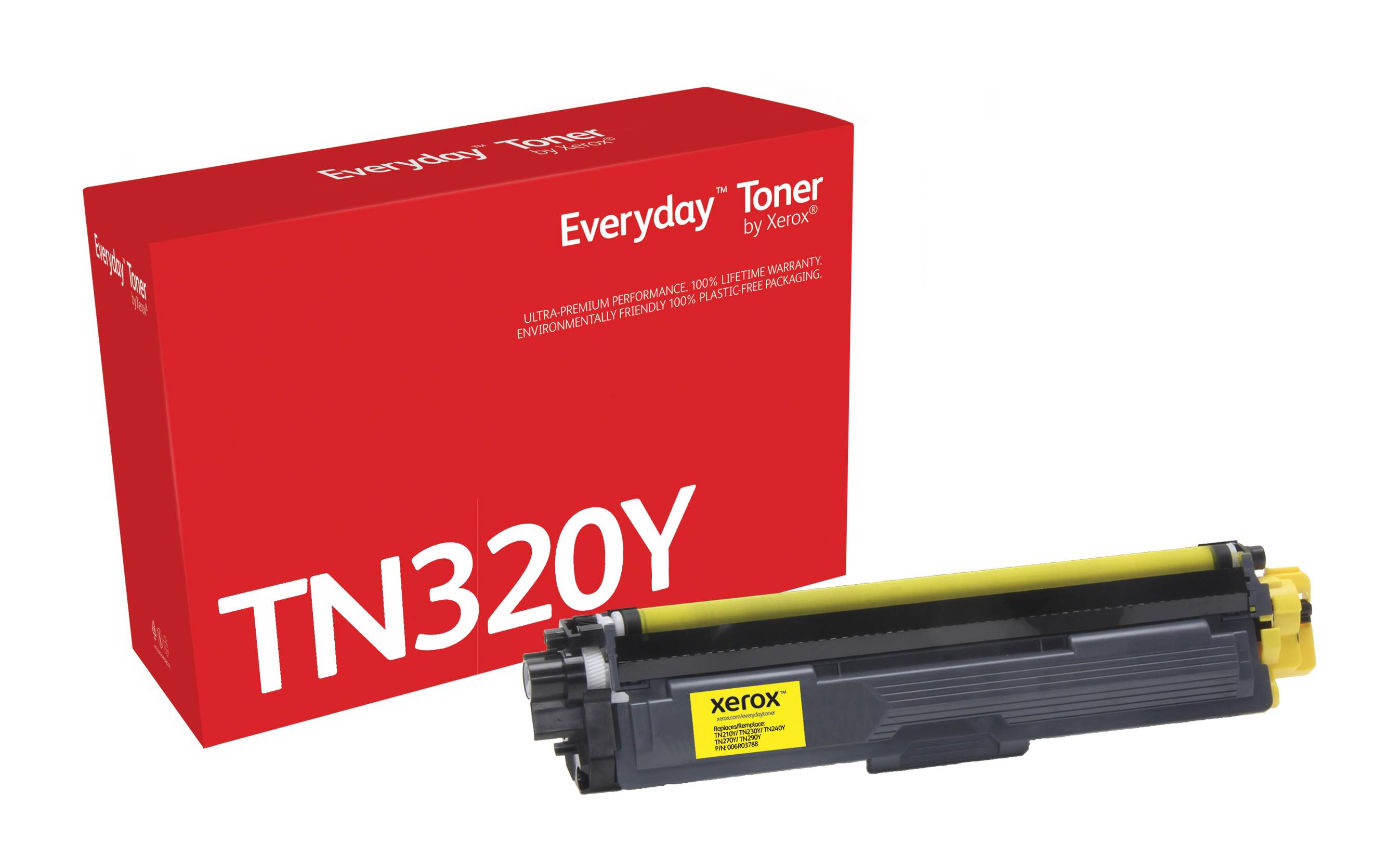 Rca Informatique - Image du produit : TONER YELLOW CARTRIDGE EQUIVALENT TO BROTHER TN230Y