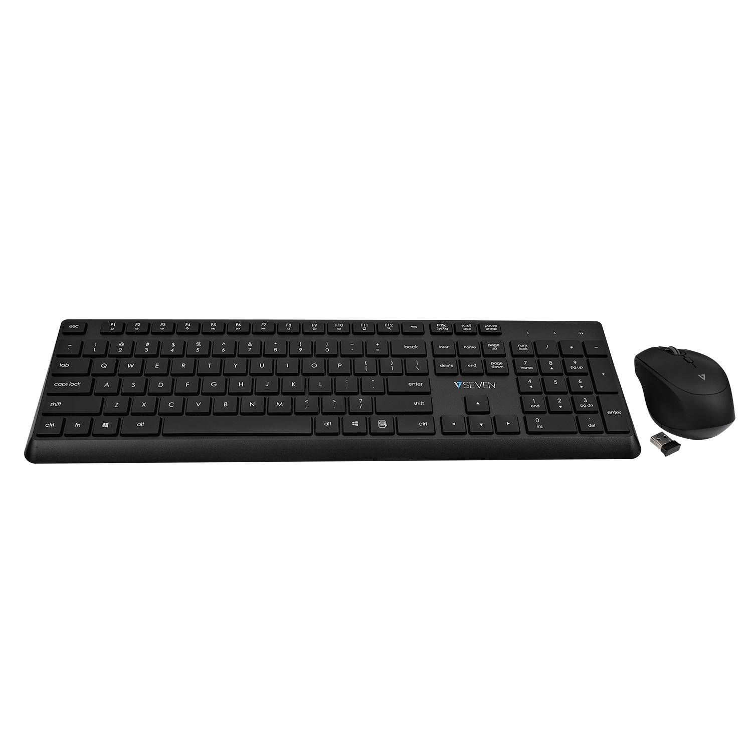 Rca Informatique - image du produit : PRO WIRELESS KEYBOARD MOUSE US QWERTY US ENGLISH LASERED KEYCAP