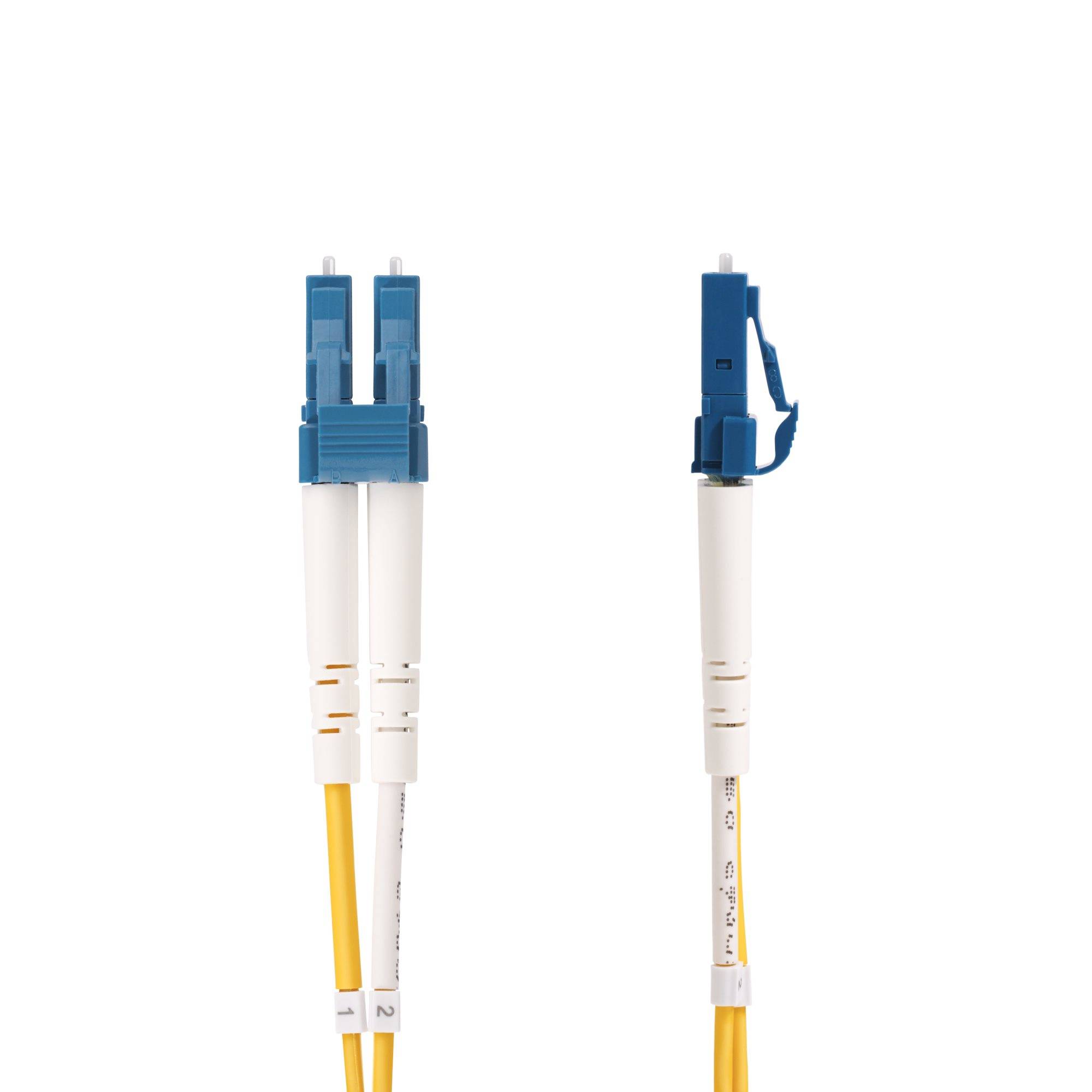 Rca Informatique - image du produit : LC/SC SINGLE MODE FIBER CABLE OS2/UPC/DUPLEX/LSZH