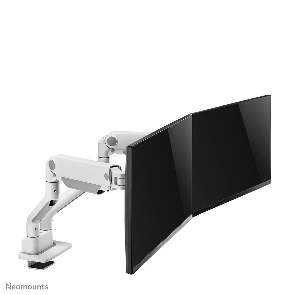 Rca Informatique - image du produit : NEOMOUNTS SELECT DESK MOUNT DOUBLE DISPLAY (TOPFIX CLAMP/GRO