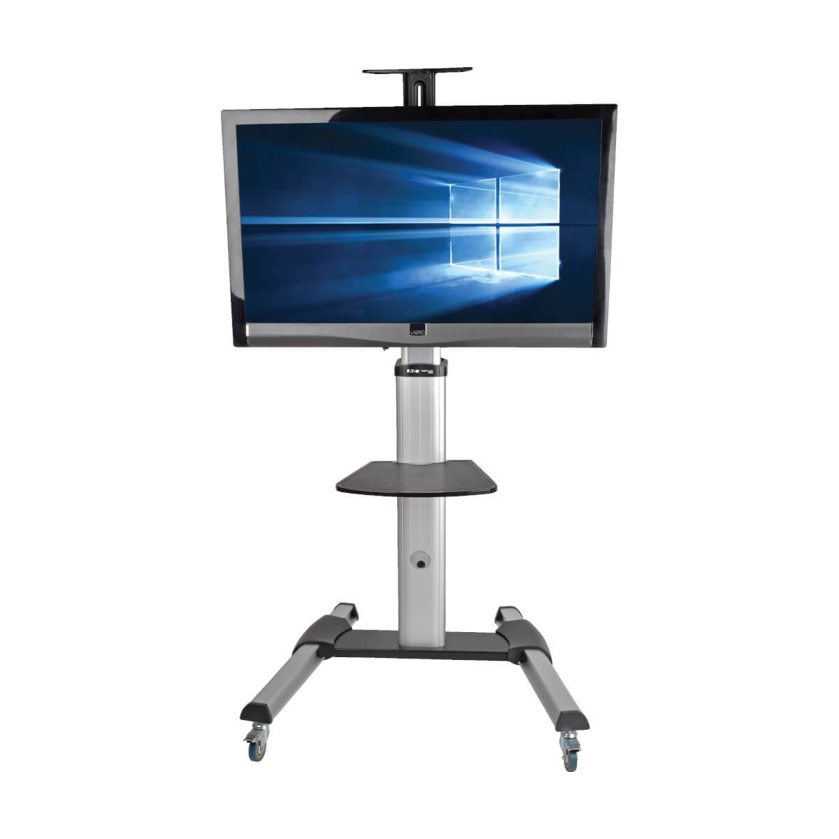 Rca Informatique - image du produit : MOBILE FLAT PANEL FLOOR STAND FOR 32 - 70IN TVS + MONIRS