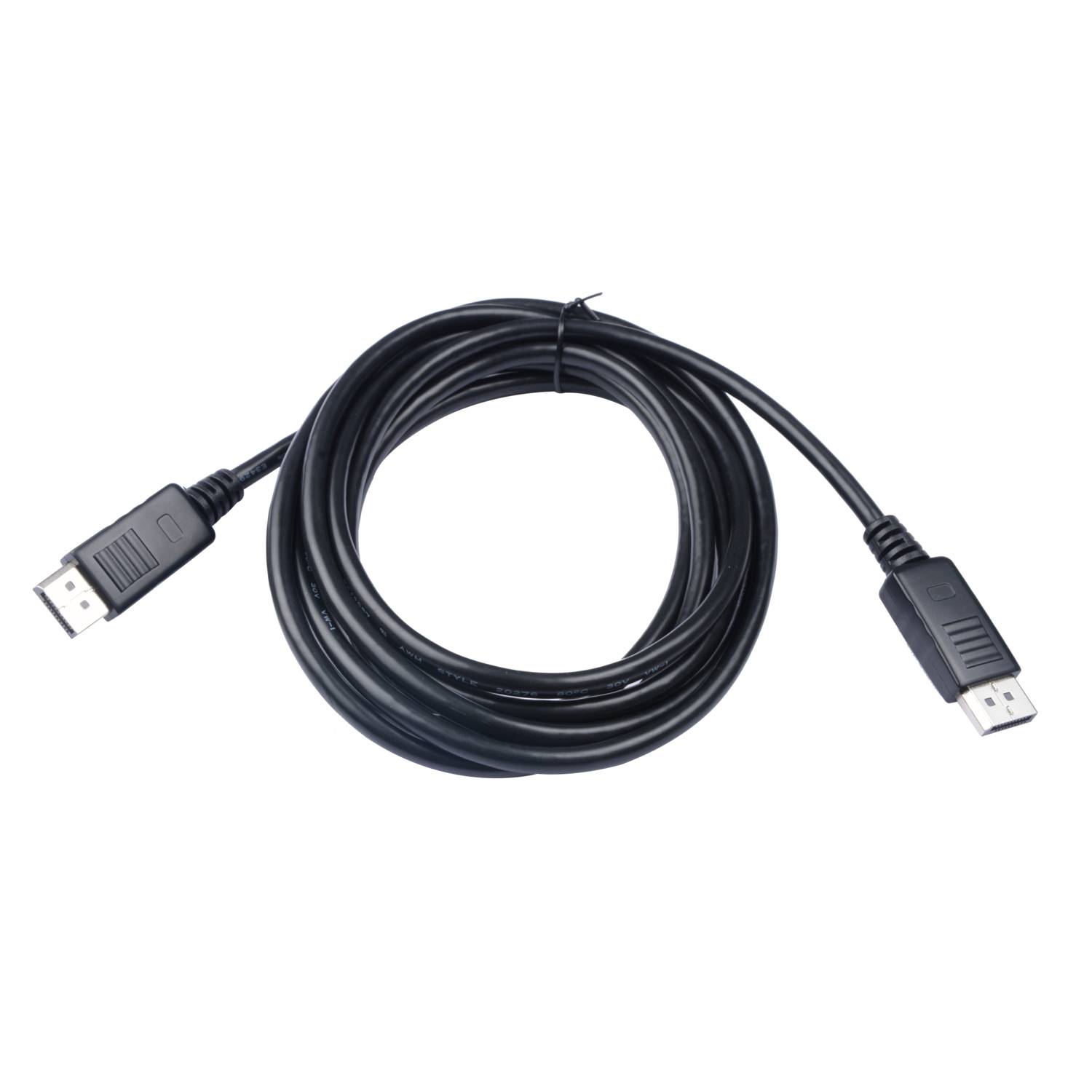 Rca Informatique - image du produit : DP TO HDMI CABLE 3M 10FT BLACK DP TO HDMI CABLE 21.6GBPS 4K UHD