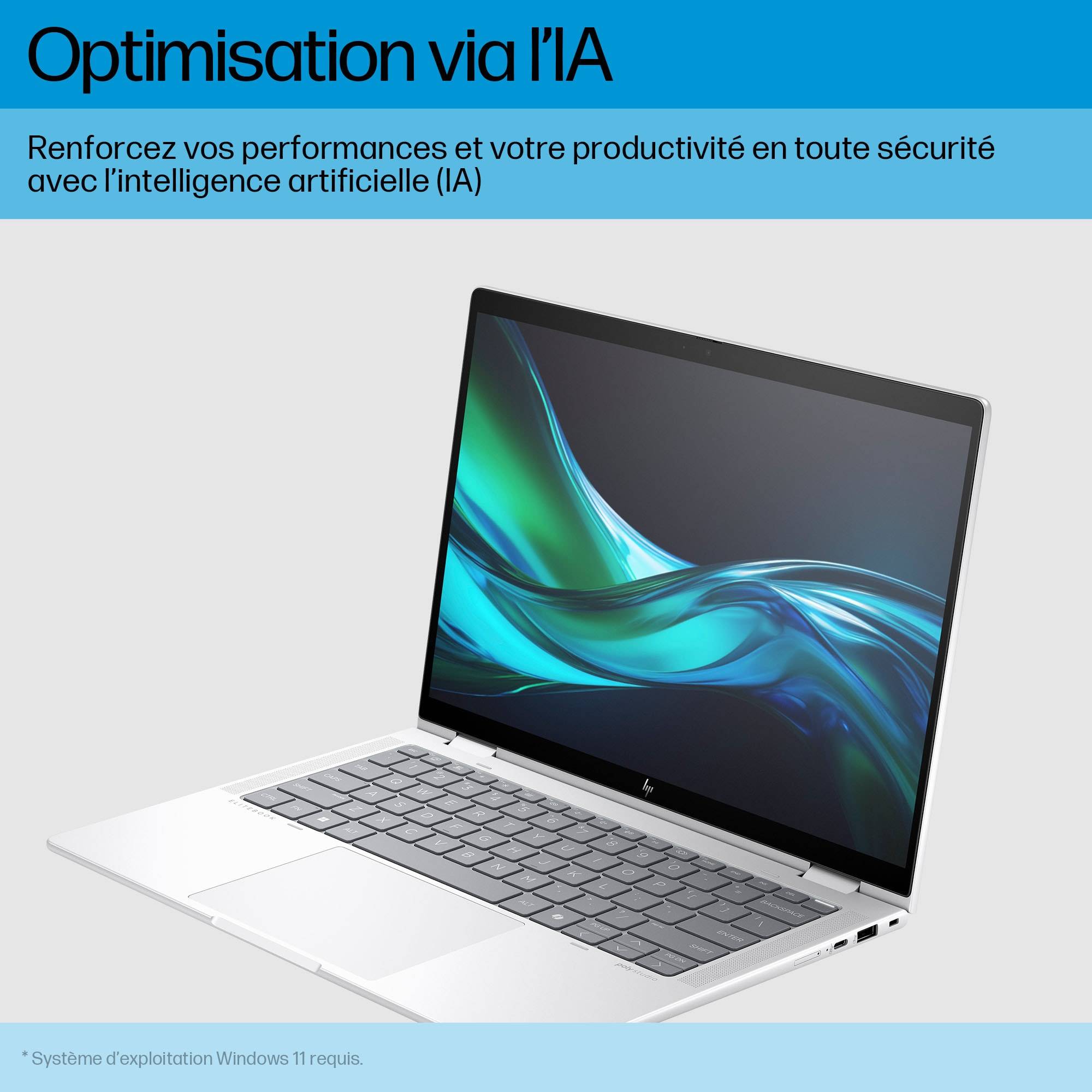 Rca Informatique - image du produit : ELITEBOOK X360 1040 U5-125H 512GB 16GB 14IN NOOD W11P