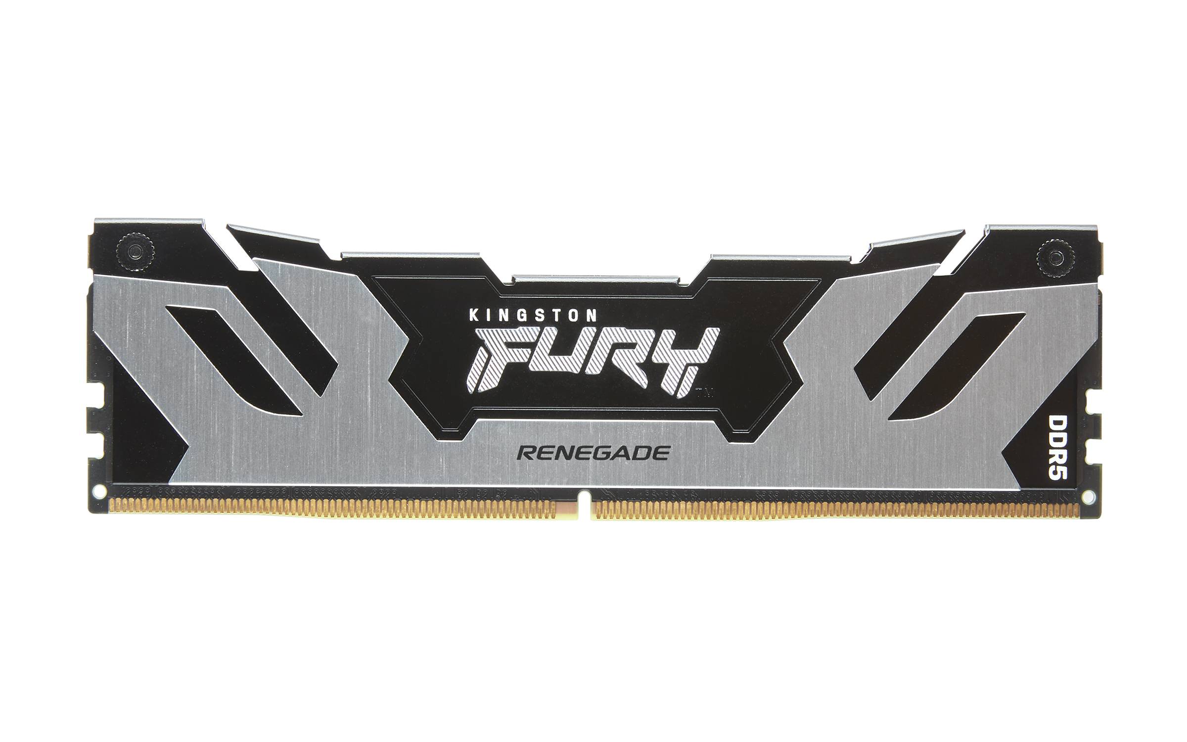 Rca Informatique - image du produit : 32GB DDR5 6400MT/S CL32 DIMM (KIT OF 2) FURY RENEGADE SILVER