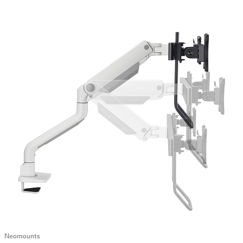 Rca Informatique - image du produit : NEOMOUNTS SELECT DESK MOUNT DOUBLE DISPLAY CROSSBAR (TOPFIX