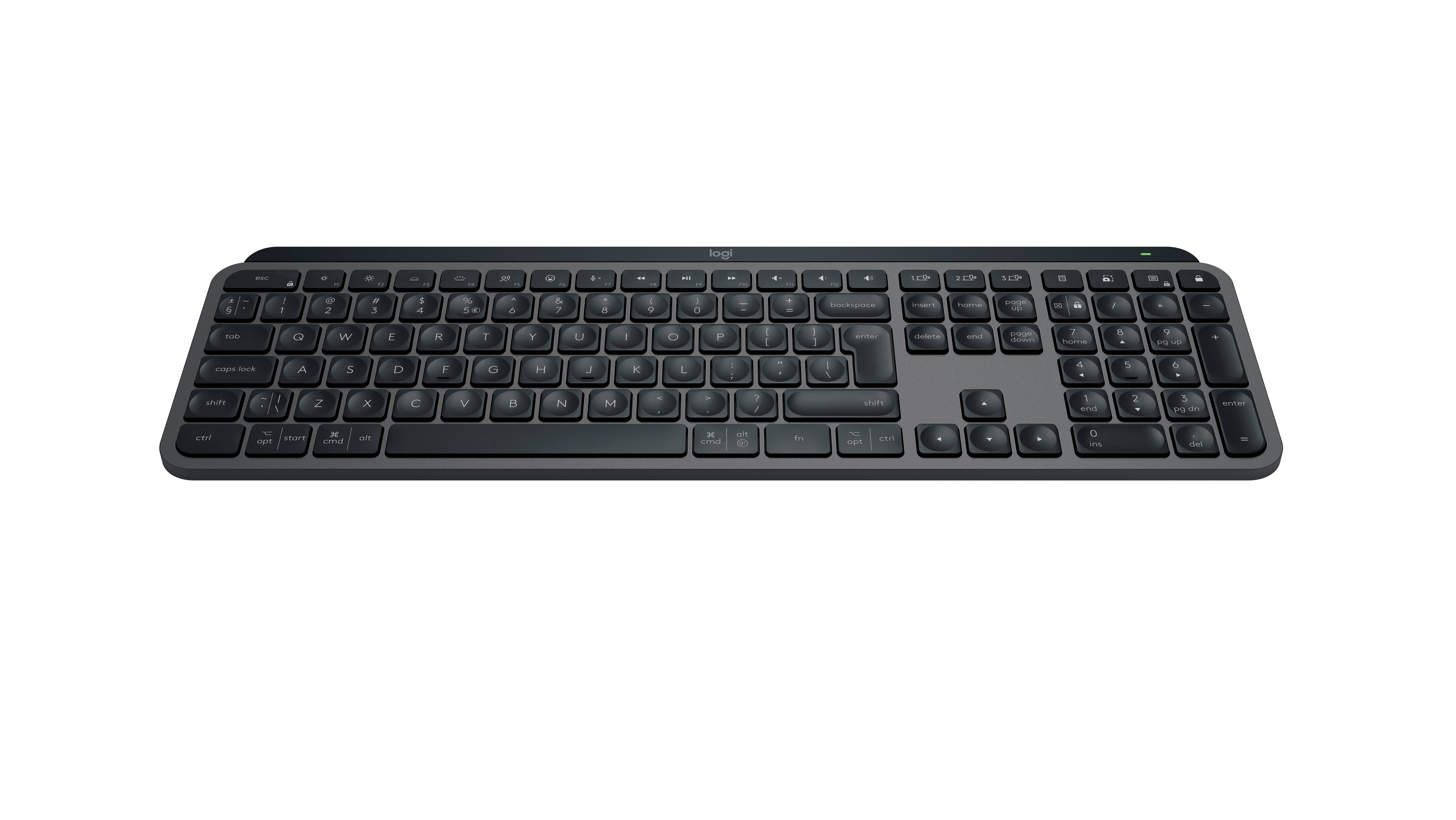 Rca Informatique - image du produit : MX KEYS S - GRAPHITE - US INTL - BT N/A - INTNL-973