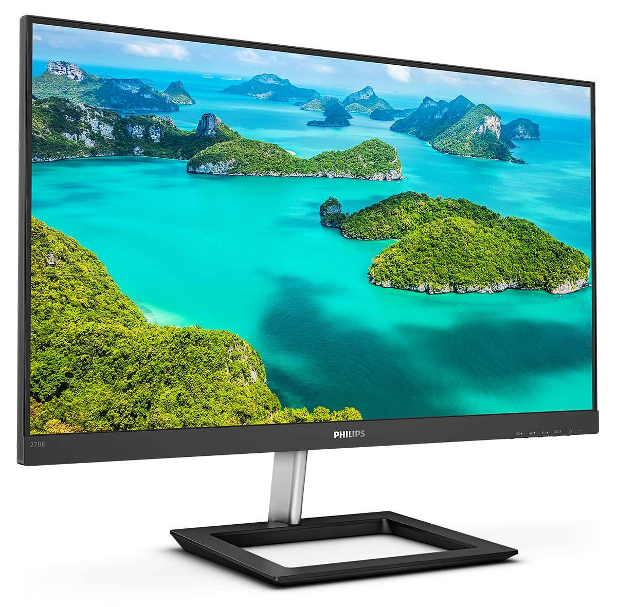 Rca Informatique - image du produit : 278E1A/00 27IN IPS 4K UHD 350CD 4MS/2HDMI/DP